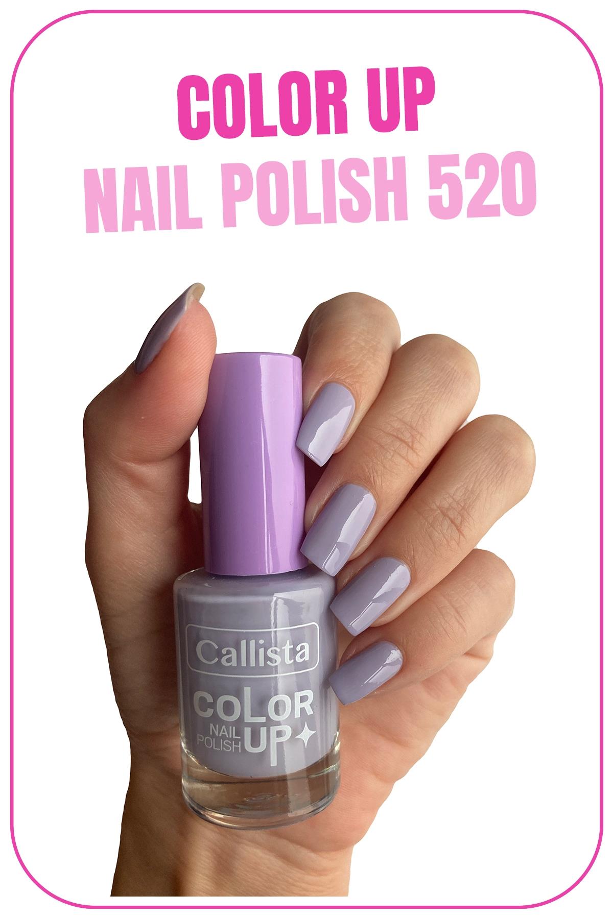 Callista Color Up Nail Polish Oje 520 Lavender Sky - Mor-40110156