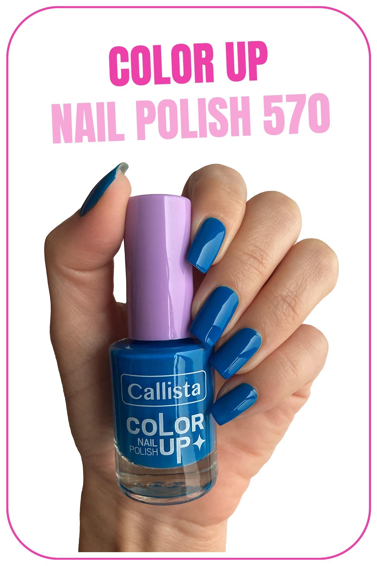 Callista Color Up Nail Polish Oje 570 Indigo Magic - Mavi-40110162