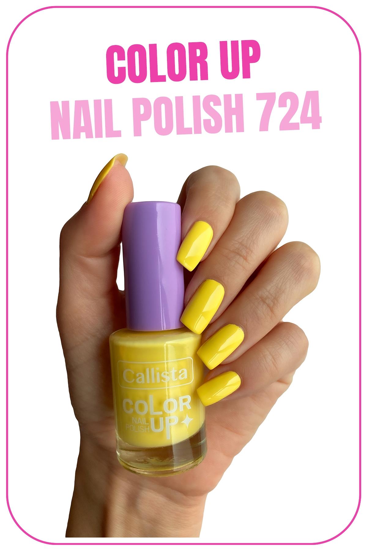 Callista Color Up Nail Polish Oje 724 Lemonade Club - Sarı-40110168