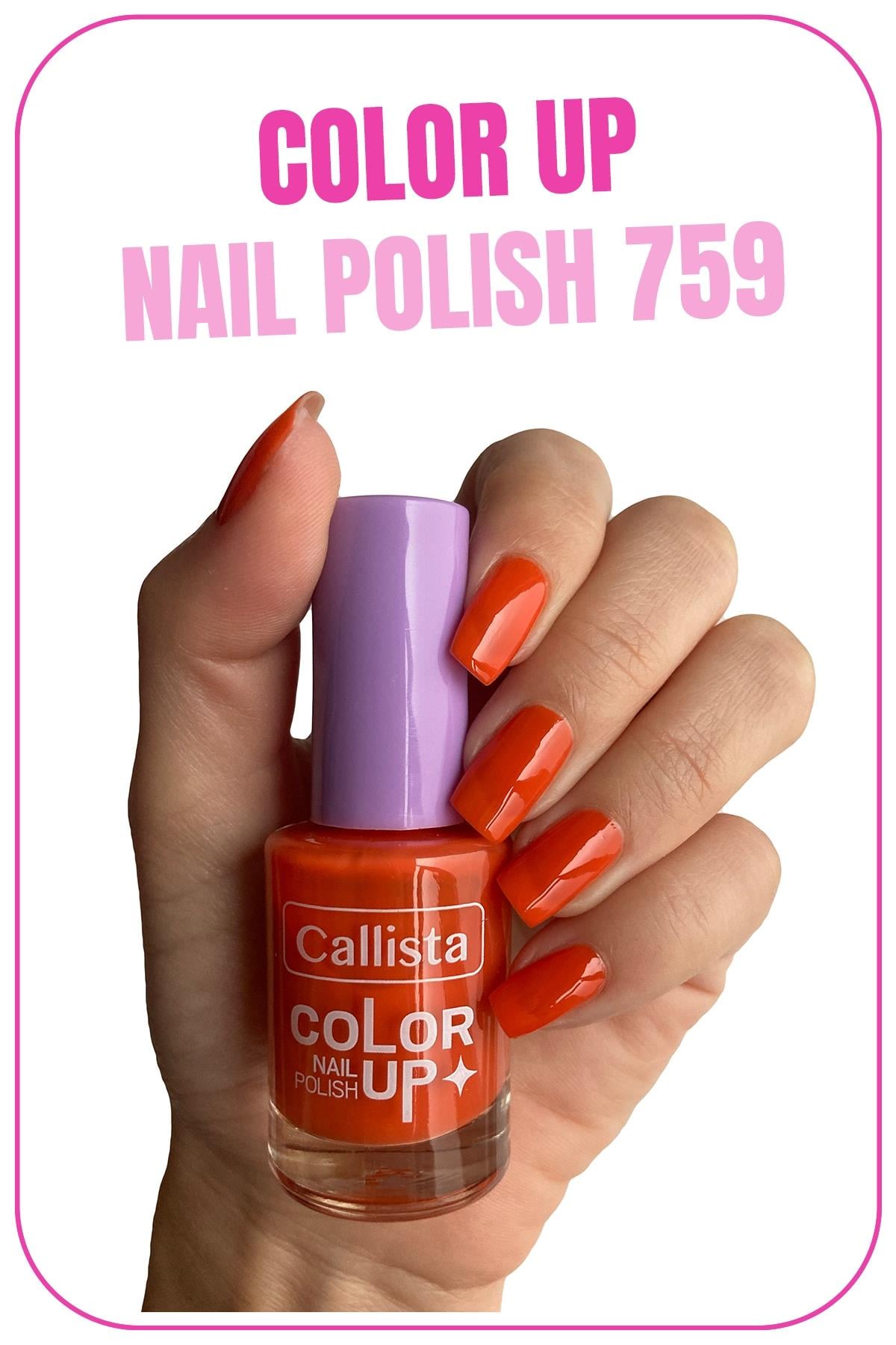 Callista Color Up Nail Polish Oje 759 Maxorange -Turuncu-40110172
