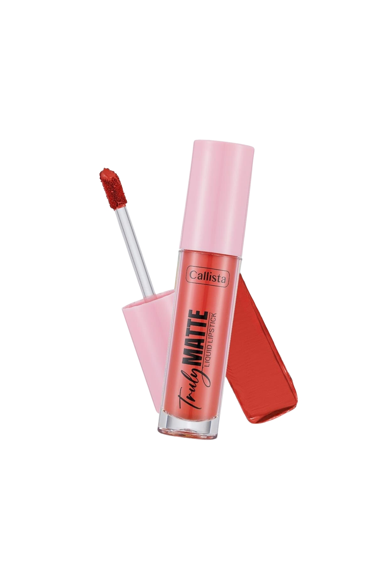 Callista Truly Matte Liquid Lipstick 405 Peachy Queen Mat Likit Ruj - Pembe-40110191