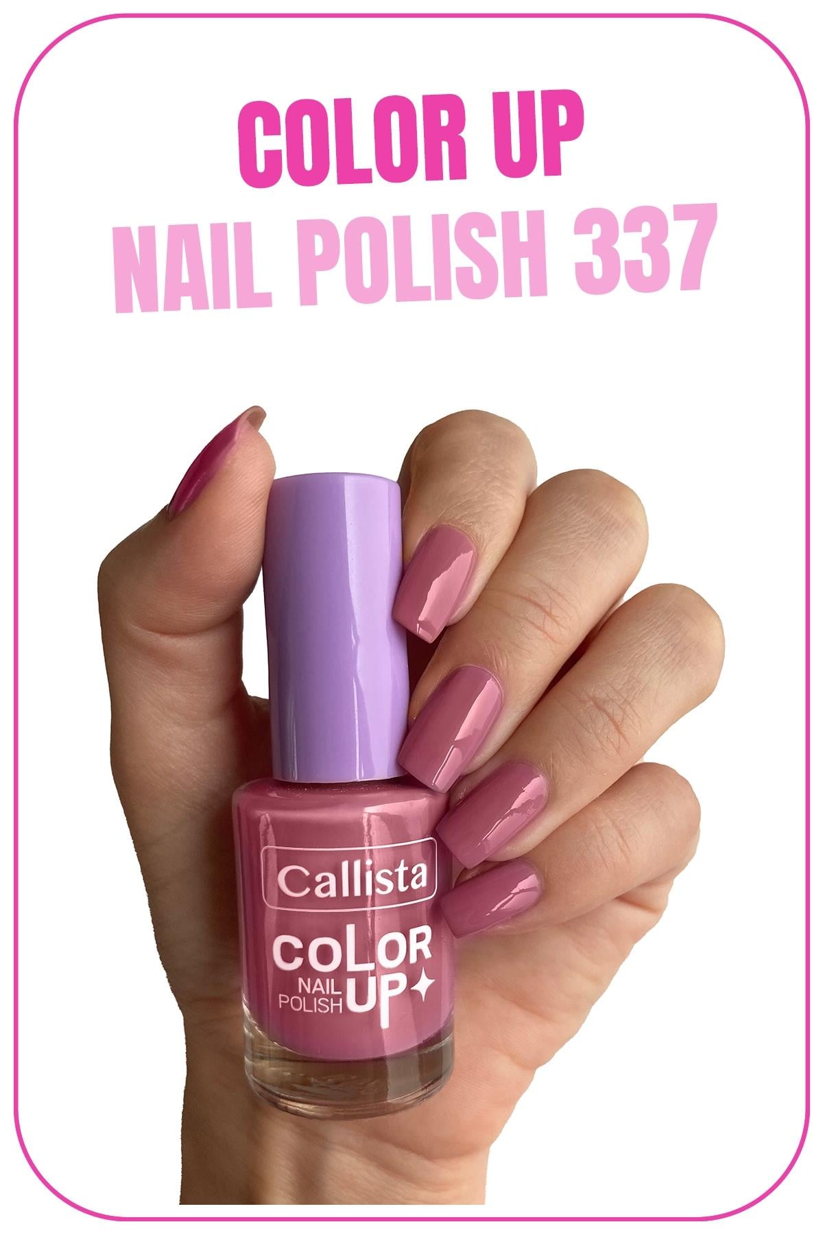 Callista Color Up Nail Polish Oje 337 Begin Again - Pembe-40110217