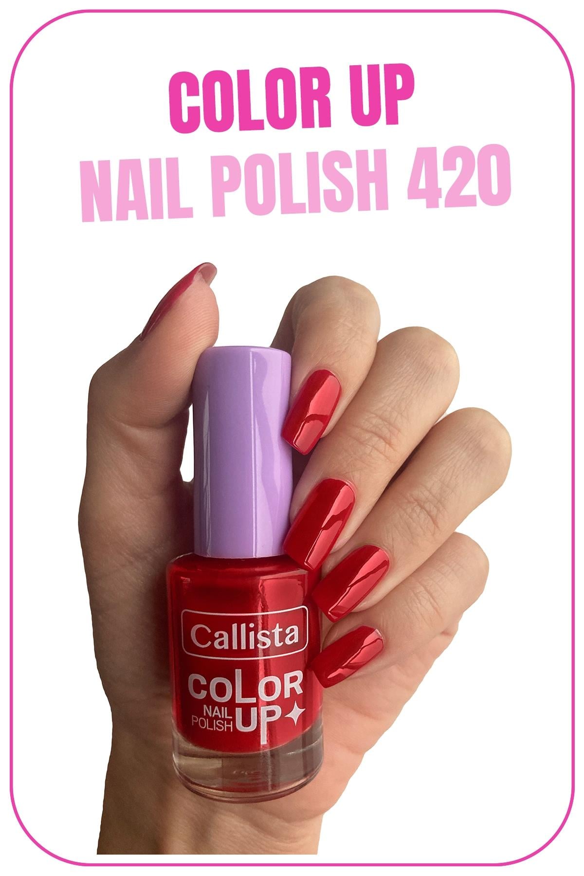 Callista Color Up Nail Polish Oje 420 Ketchup with Me - Kırmızı-40110227