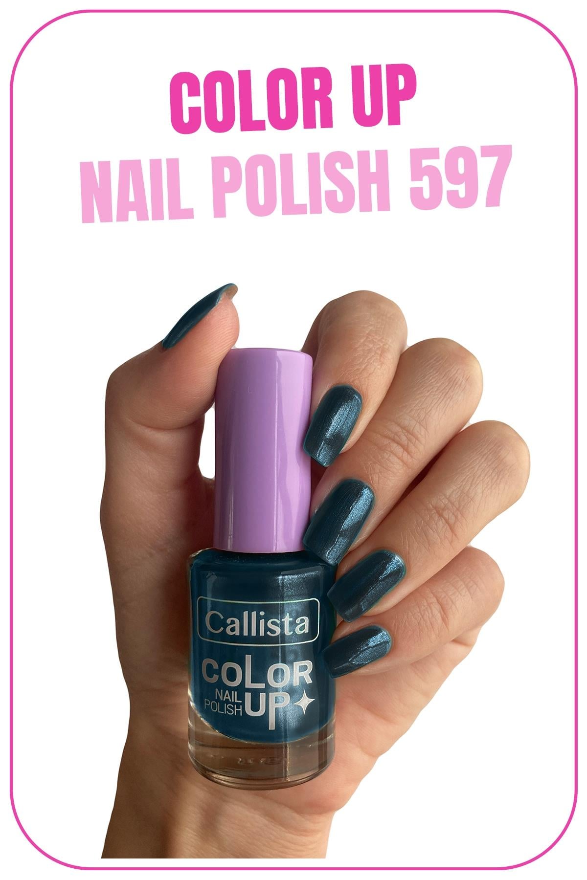 Callista Color Up Nail Polish Oje 597 Midnight Sky - Mavi-40110232