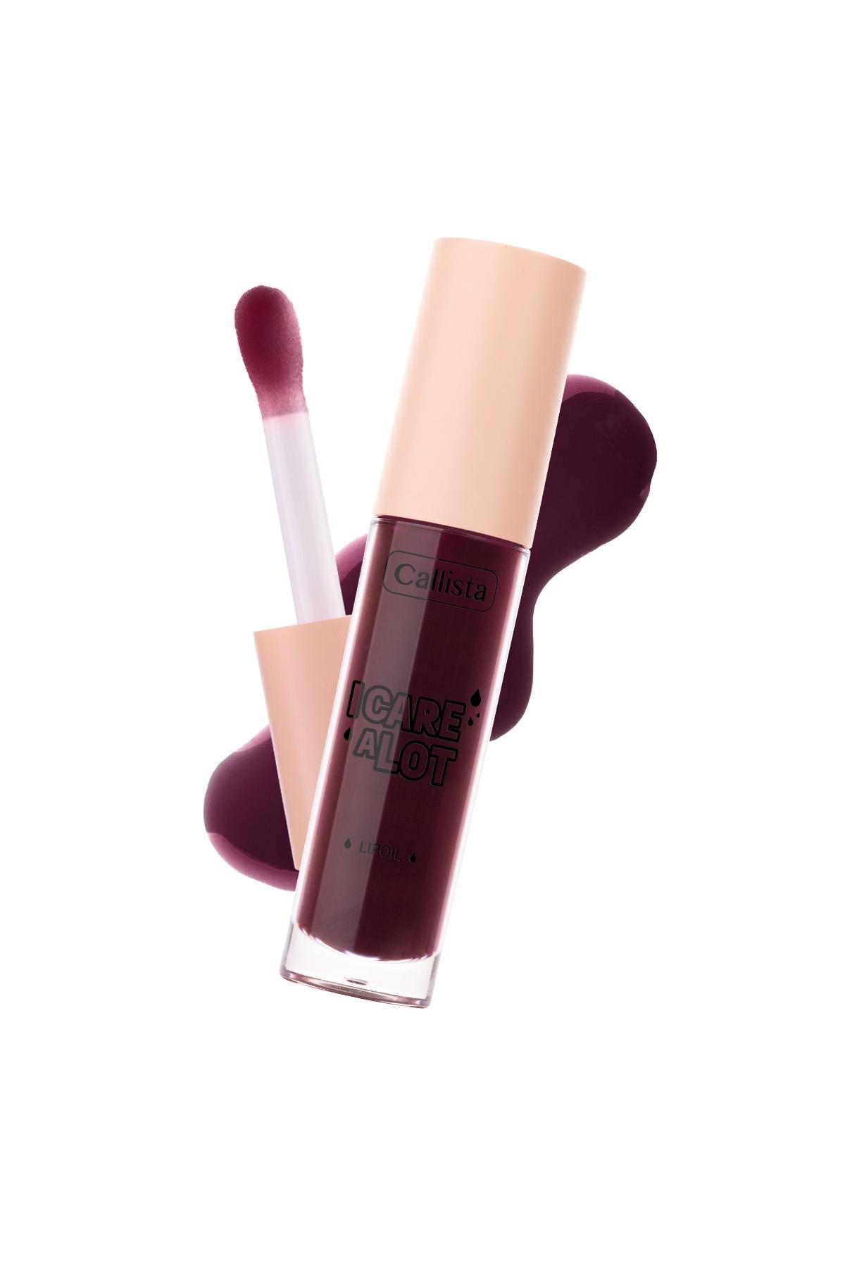 Callista I Care A Lot Lip Oil 30 Berry Drama Nemlendirici ve Parlatıcı Dudak Bakım Yağı - Mor-40110309