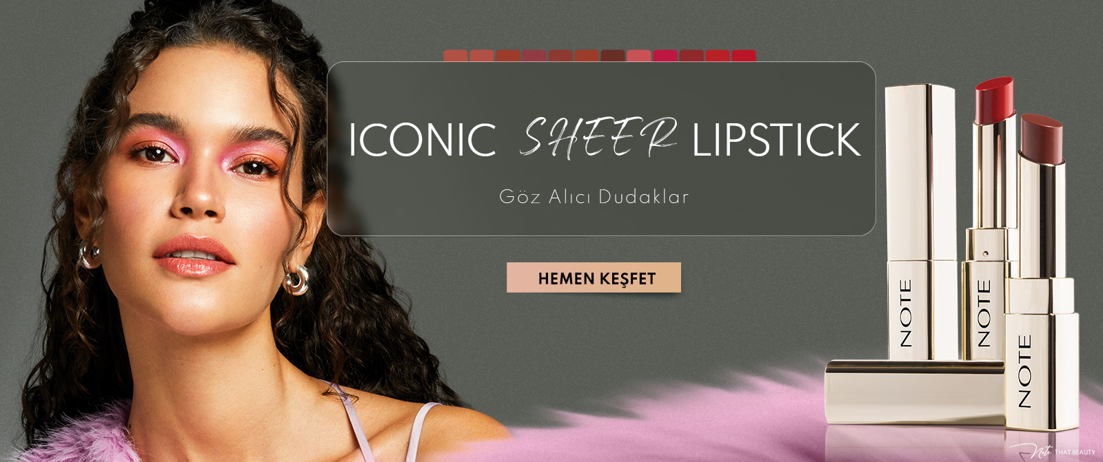 Yeni Iconic Sheer Lipstick Nemlendirici Parlak Ruj 