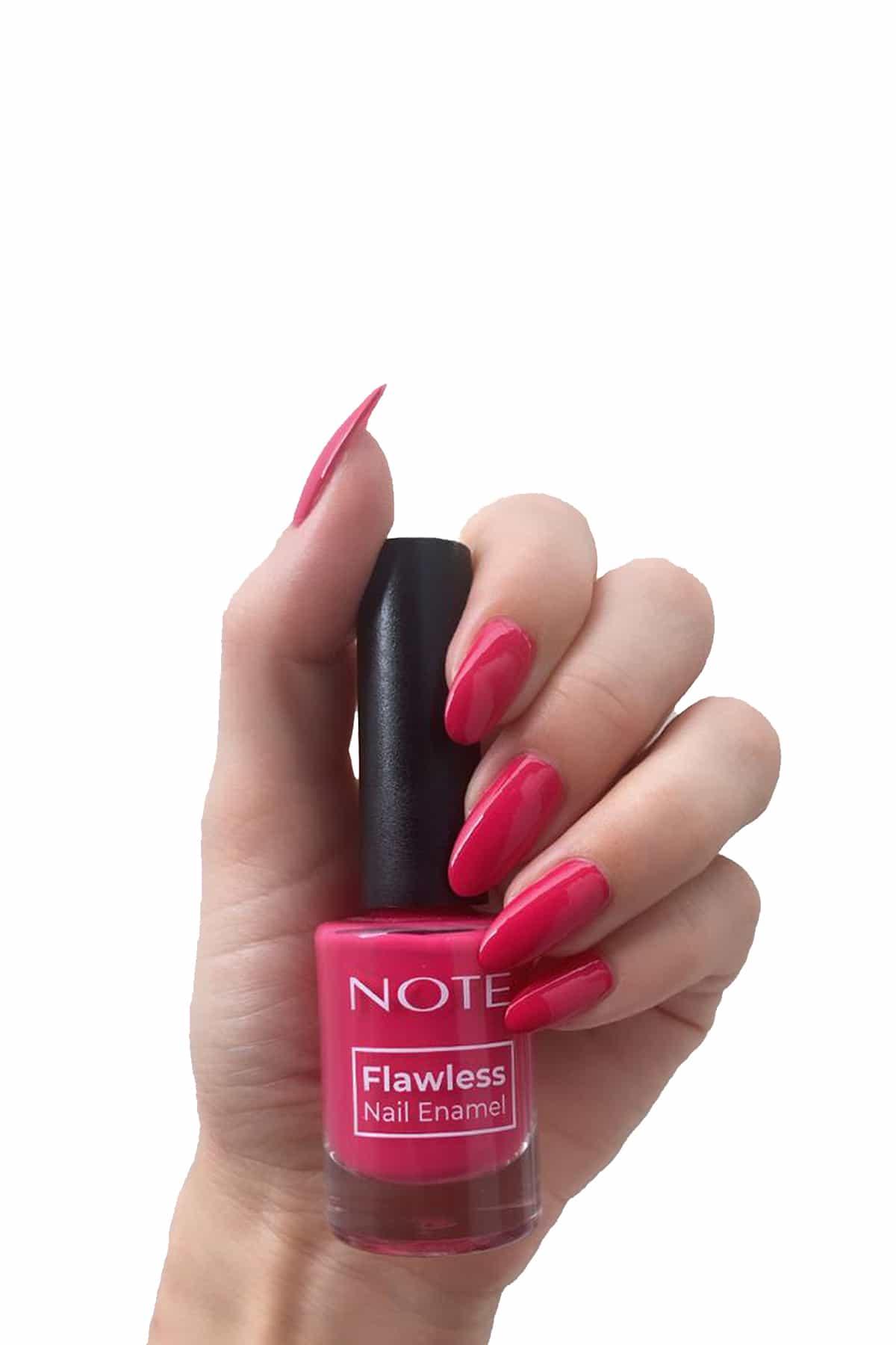 Note Nail Flawless Oje 91 Candy Pink - Pembe | Note Cosmetique
