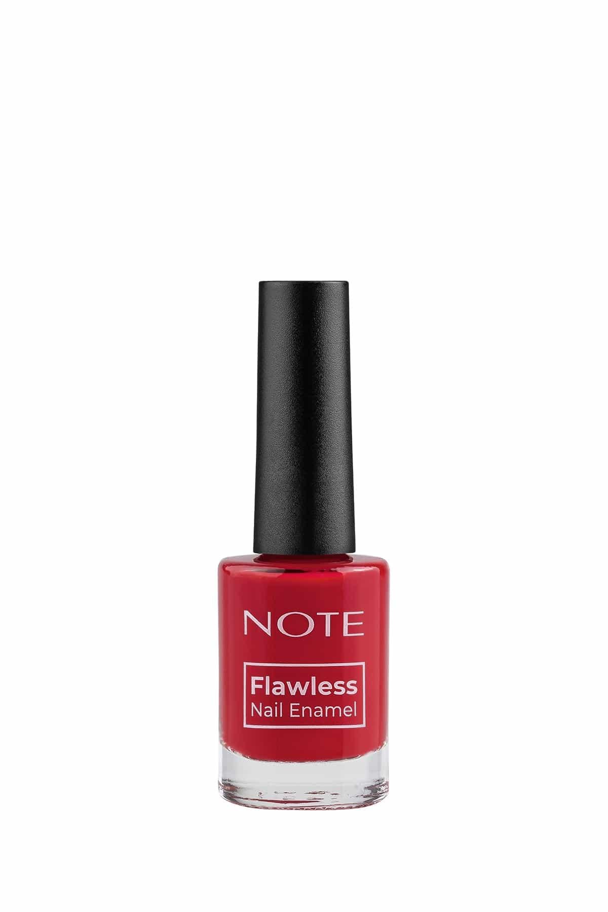 Note Nail Flawless Oje 100 Happy Red - Kırmızı-007.2038