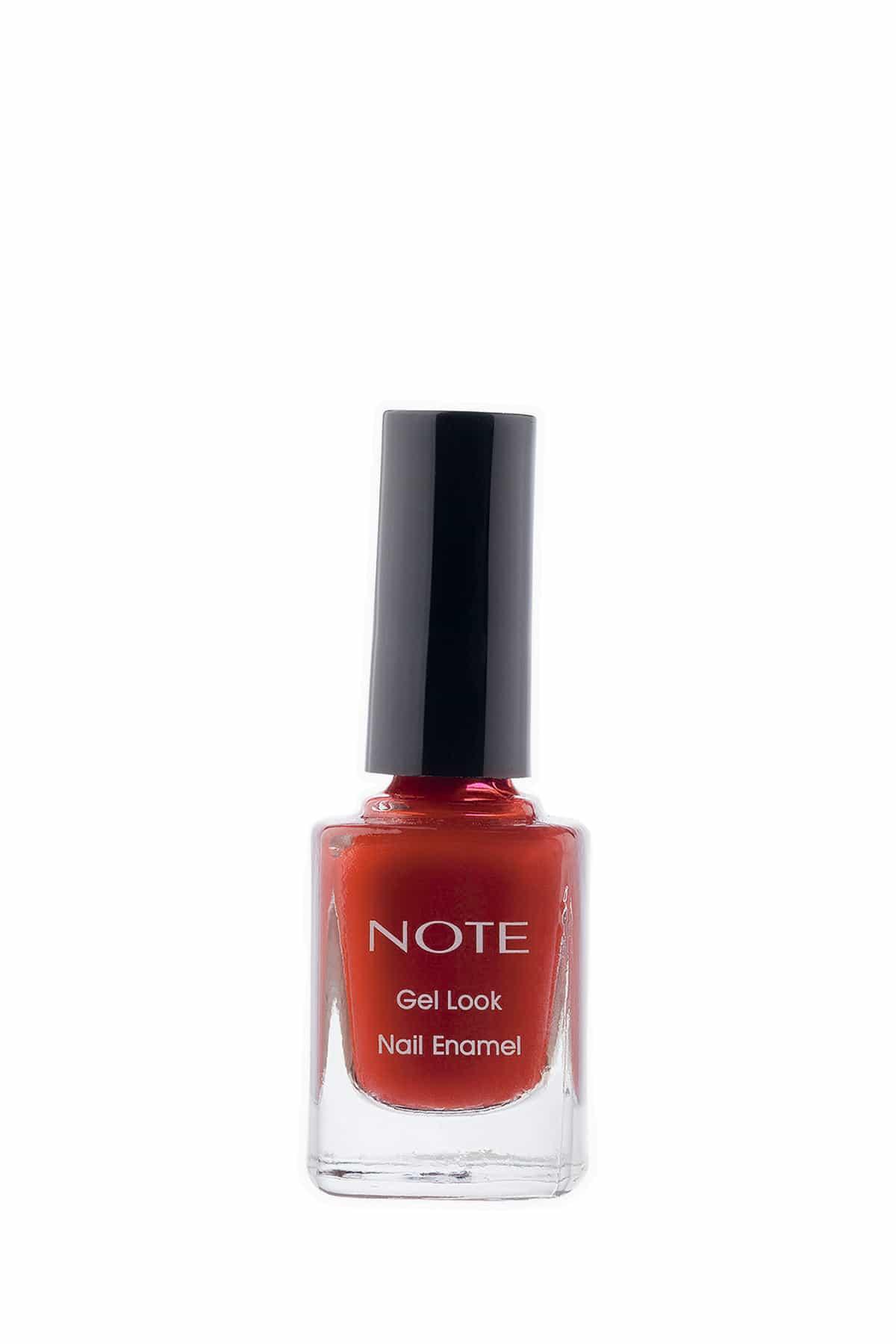 Note Gel Look Oje 13 Flamenko Red - Kırmızı-007.1576