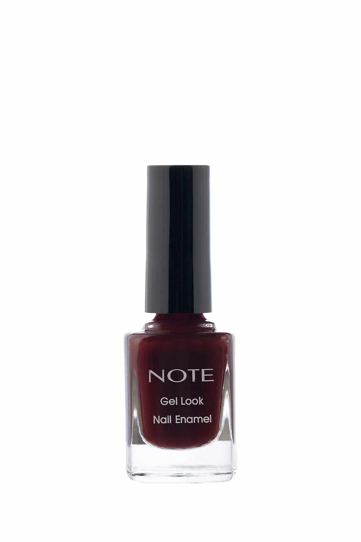 Note Gel Look Oje 16 Garnet Red - Kırmızı-007.1579