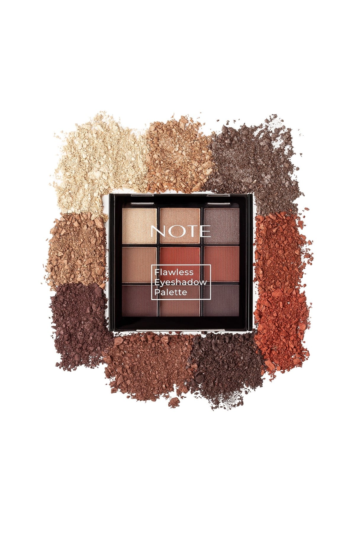 Note Flawless Eyeshadow 01 Göz Far Paleti