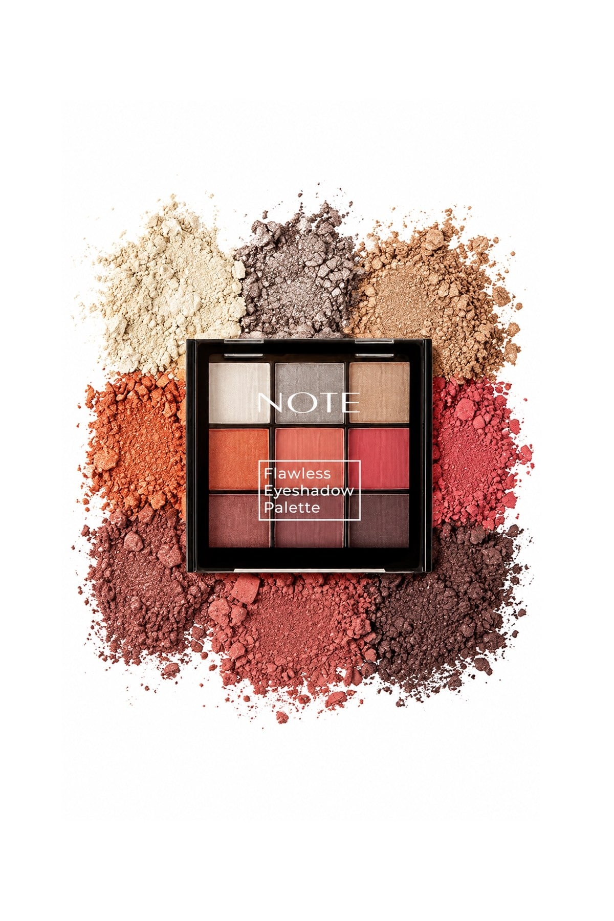 Note Flawless Eyeshadow 02 Göz Far Paleti