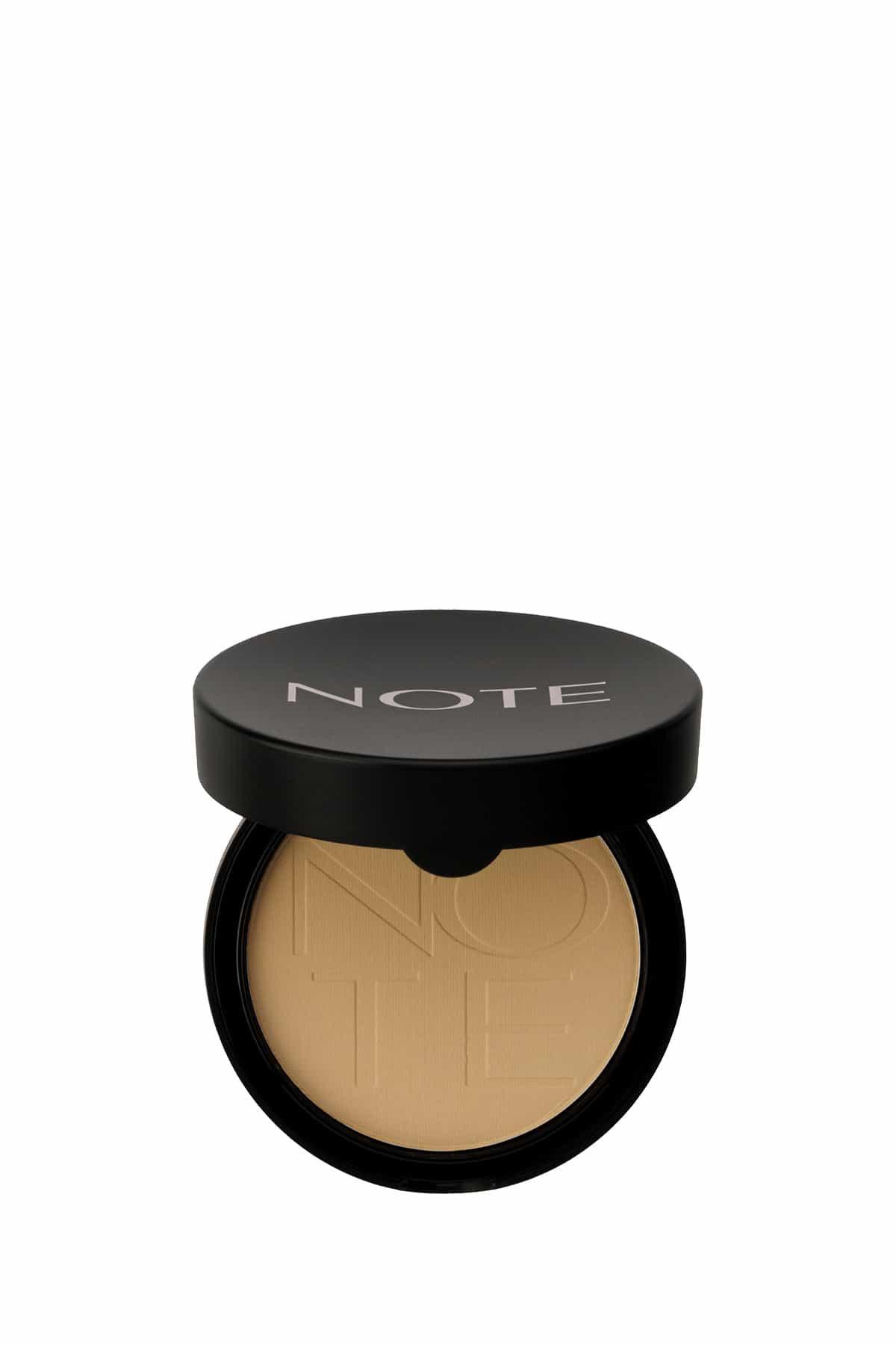 Note Luminous Silk Compact Powder 07 Apricot Mat Bitişli Toz Yüz Pudrası Beige-30110640