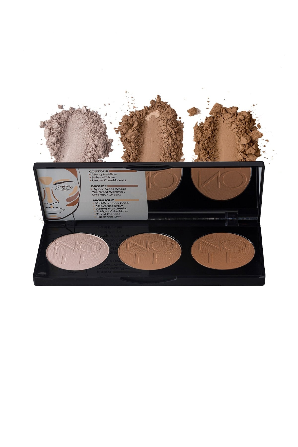 Note Cosmetique Perfecting Pudramsı Kontür Paleti 01 | Kontür Kiti