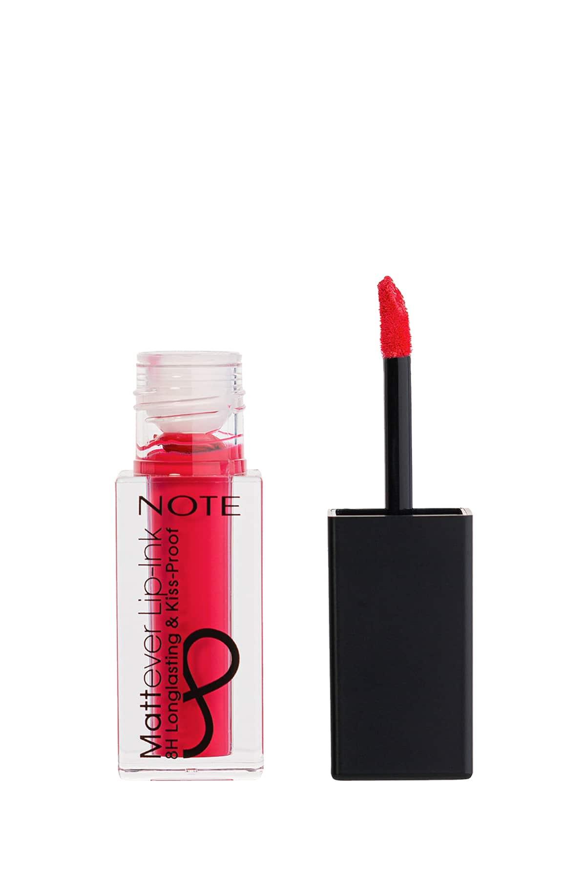 Note Mattever Lip-Ink 11 Cherry Blossom Mat ve Kalıcı Likit Ruj - Pembe-30110814