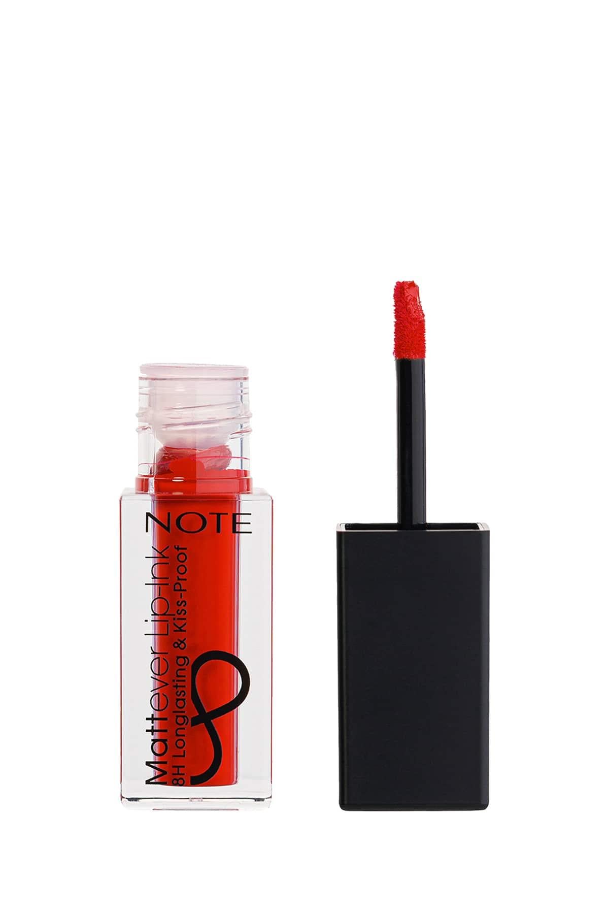 Note Mattever Lip-Ink 13 Dating Red Mat ve Kalıcı Likit Ruj - Kırmızı-30110816