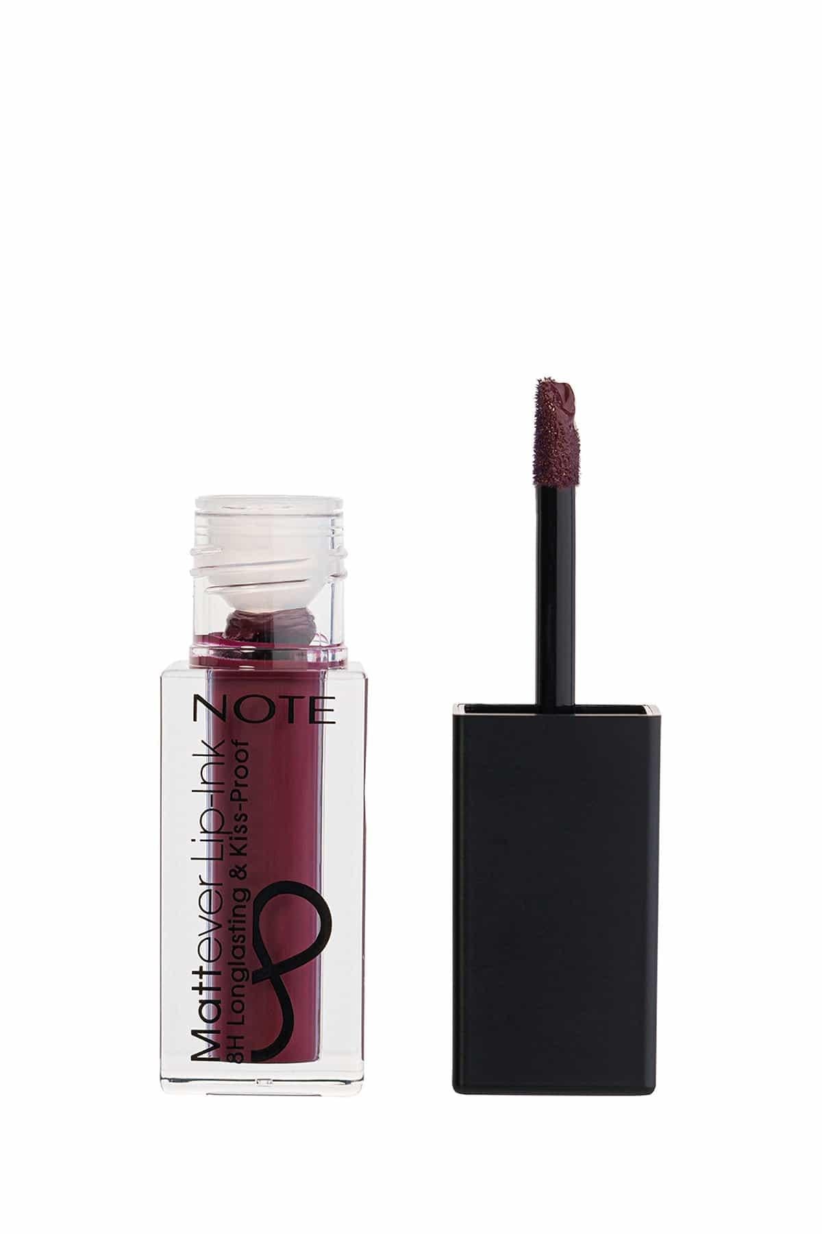 Note Mattever Lip-Ink 16 Plum Queen Mat ve Kalıcı Likit Ruj - Mor-30110819