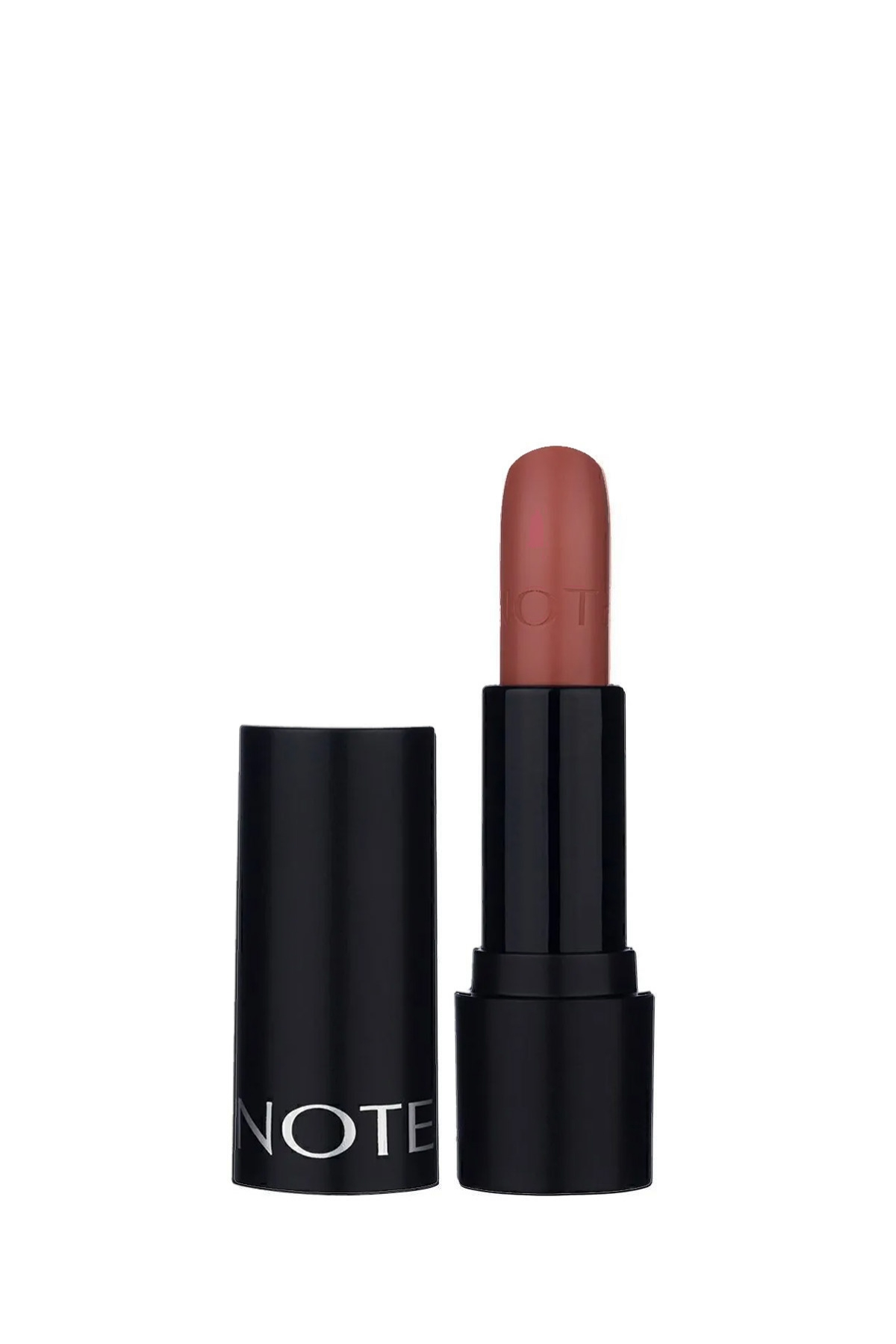 Note Deep Impact Lipstick 05 Leather Mood Kremsi Dokulu Yarı Parlak Ruj - Kahverengi