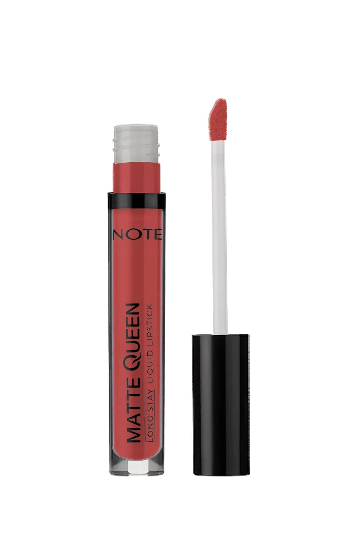 Note Matte Queen Lipstick 13 Red Elegance Kalıcı Likit Ruj - Kırmızı
