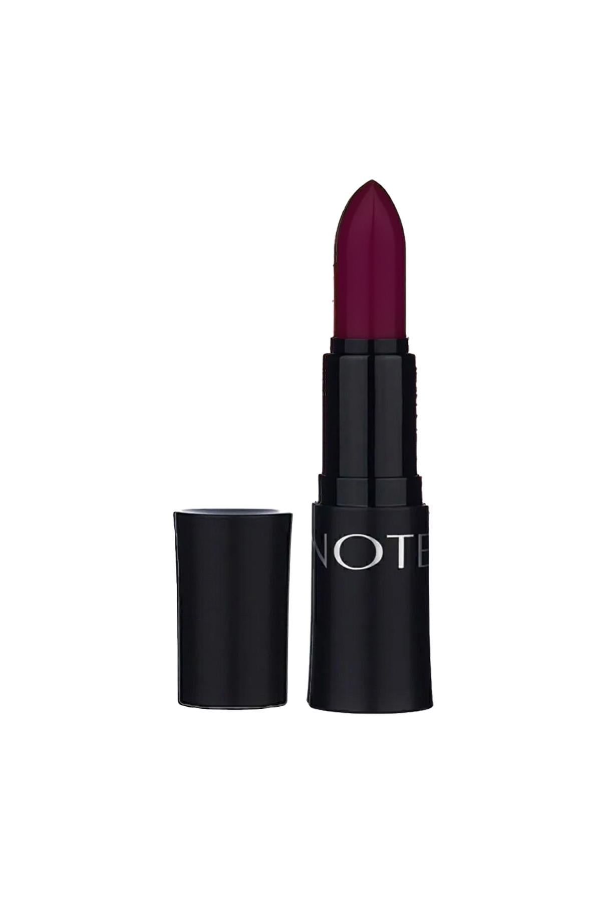 Note Mattemoist Lipstick 308 Brand Mat Bitişli Ruj - Koyu Mor-30110942