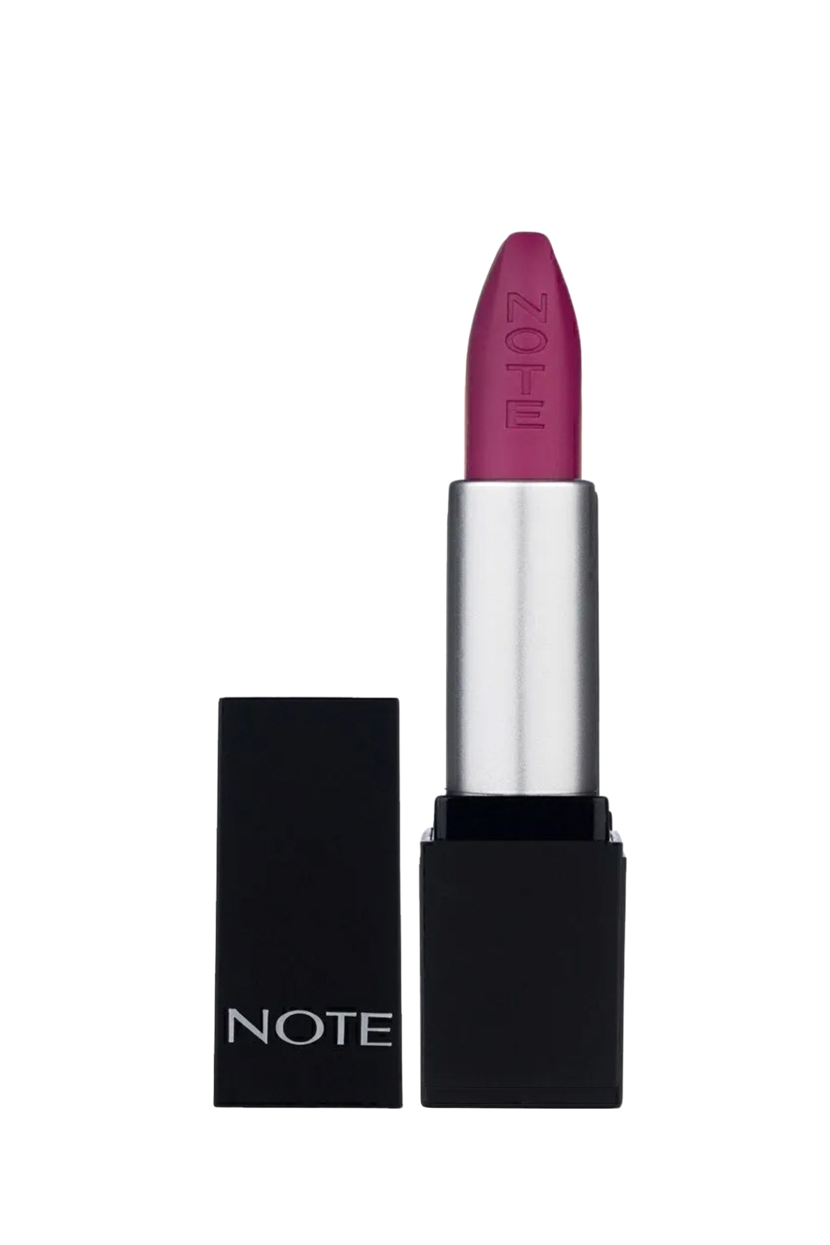 Note Mattever Lipstick 10 Shocking Fuschia Yarı Mat Saten Bitişli Ruj - Mor