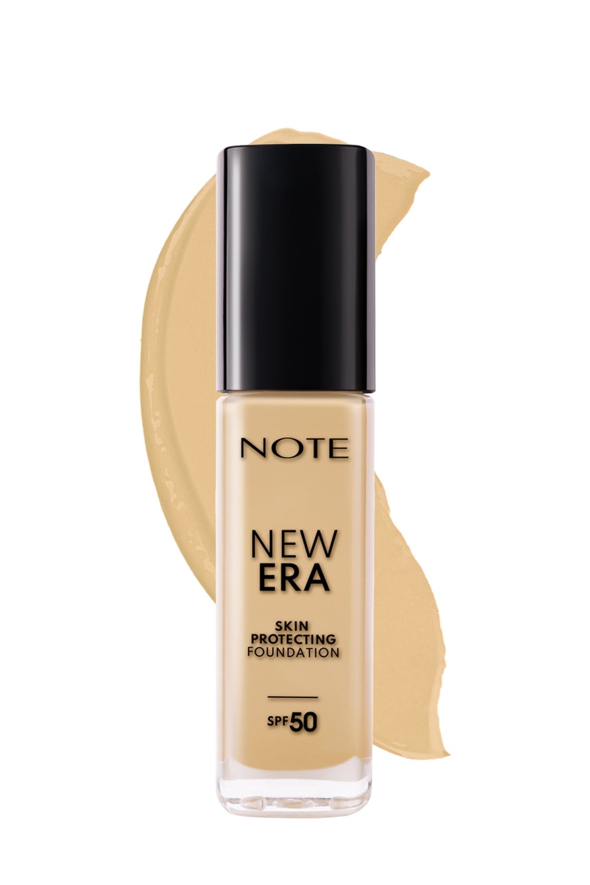 Note New Era Skin Protecting 130 Beige Nemlendirici Etkili SPF 50 Hyaluronik Asitli Fondöten