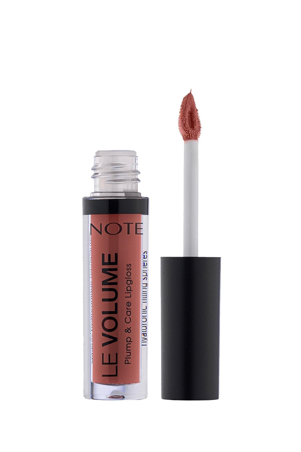 Note Le Volume Plump & Care Lipgloss 12 Feeling Good Dudak Parlatıcısı - Turuncu-30111317