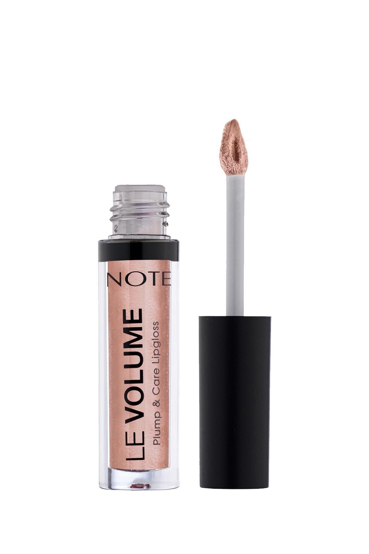 Note Le Volume Plump & Care Lipgloss 17 Magic Touch Dudak Parlatıcısı - Nude-30111322