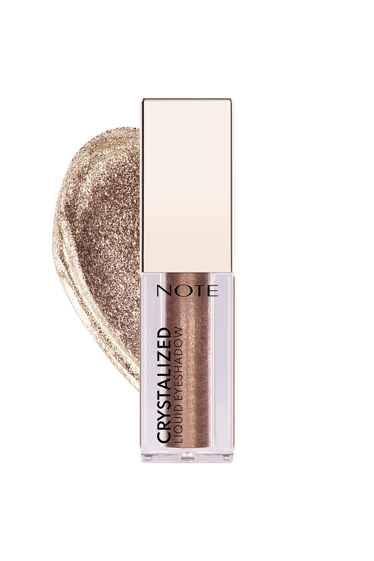 Note Crystalized Liquid Eyeshadow Likit Metalik Göz Farı - 08 Vintage Bronze