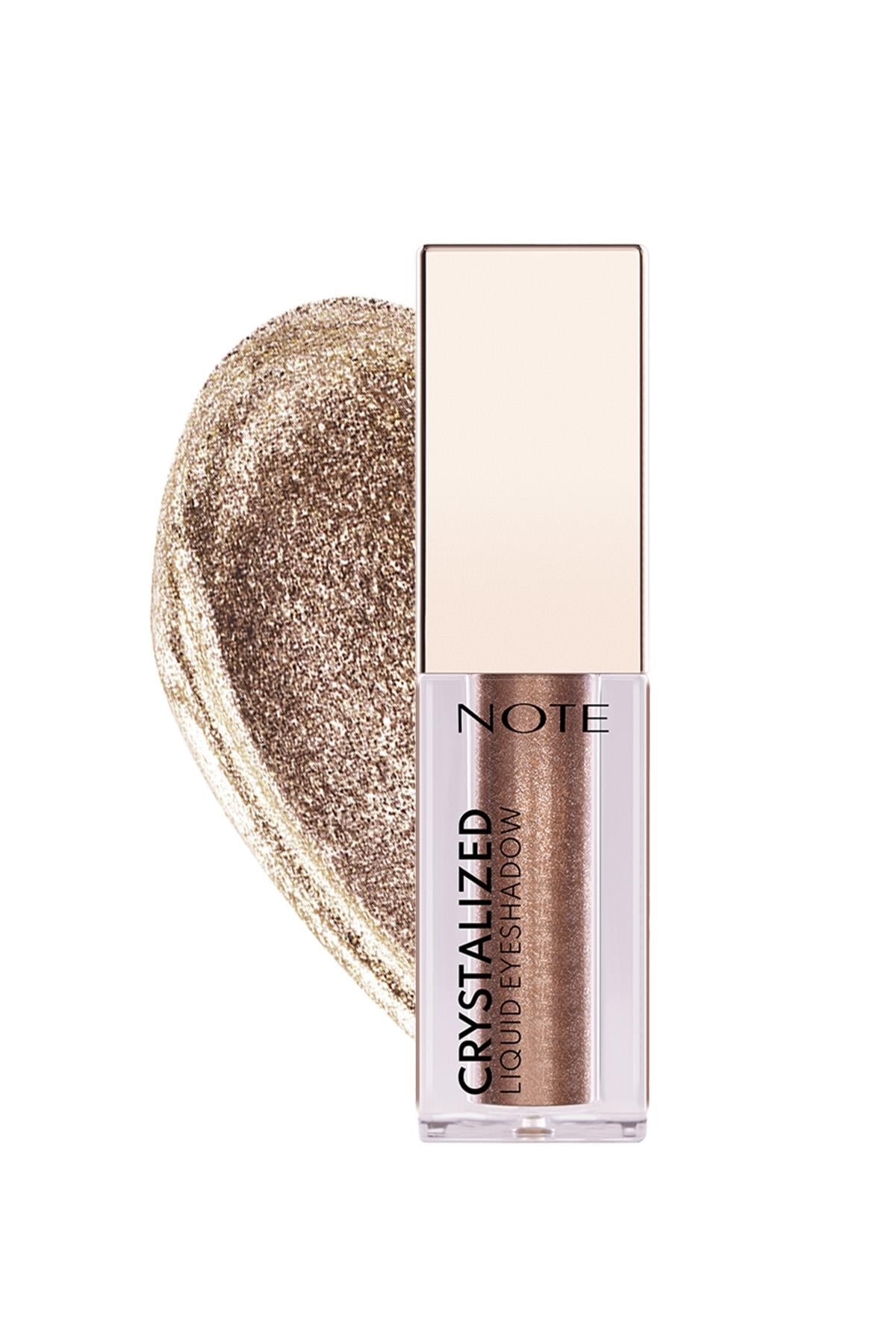Note Crystalized Liquid Eyeshadow Likit Metalik Göz Farı - 08 Vintage Bronze