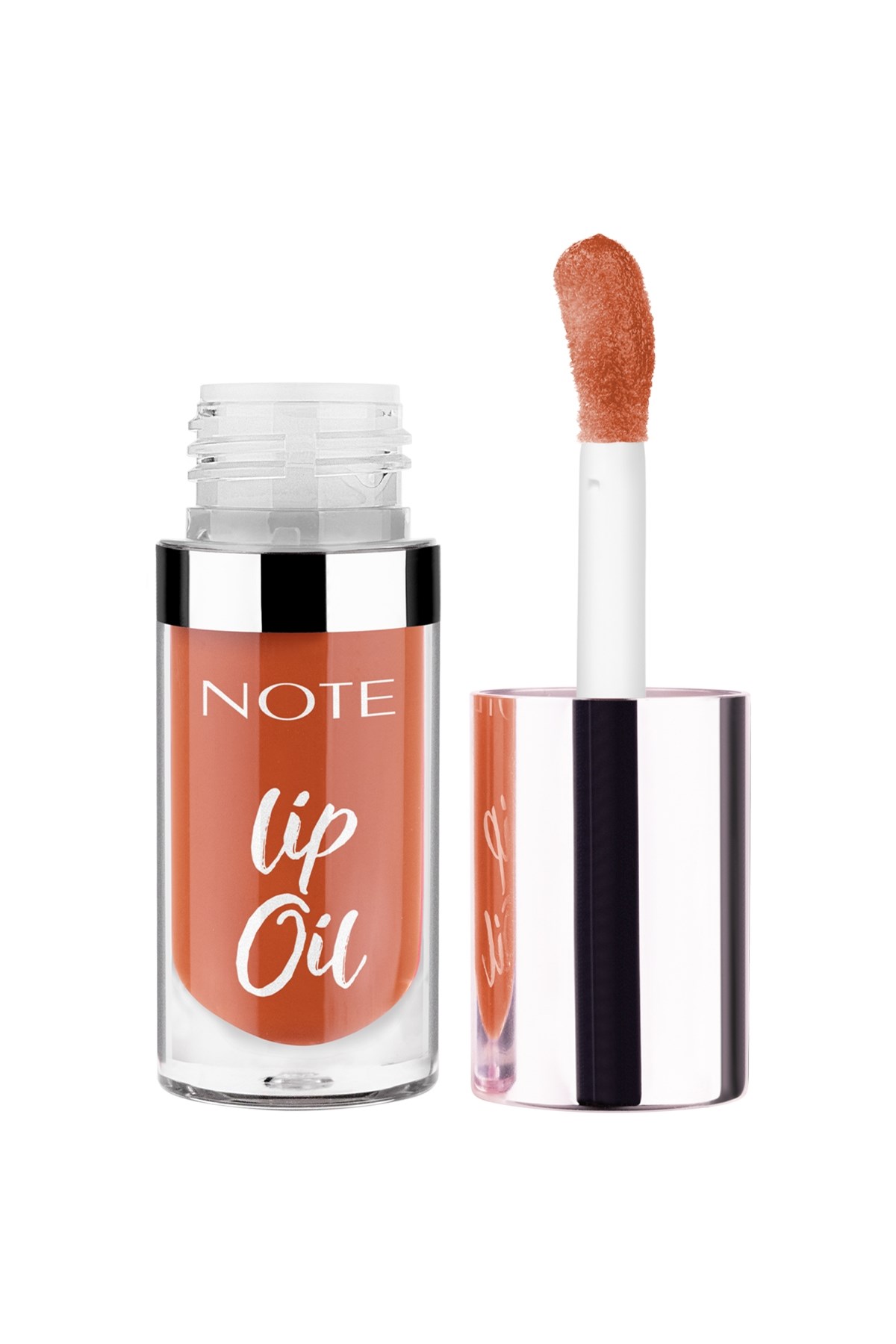 Note Lip Oil 50 Creamy Caramel Nemlendirici ve Parlatıcı Dudak Bakım Yağı - Kahverengi