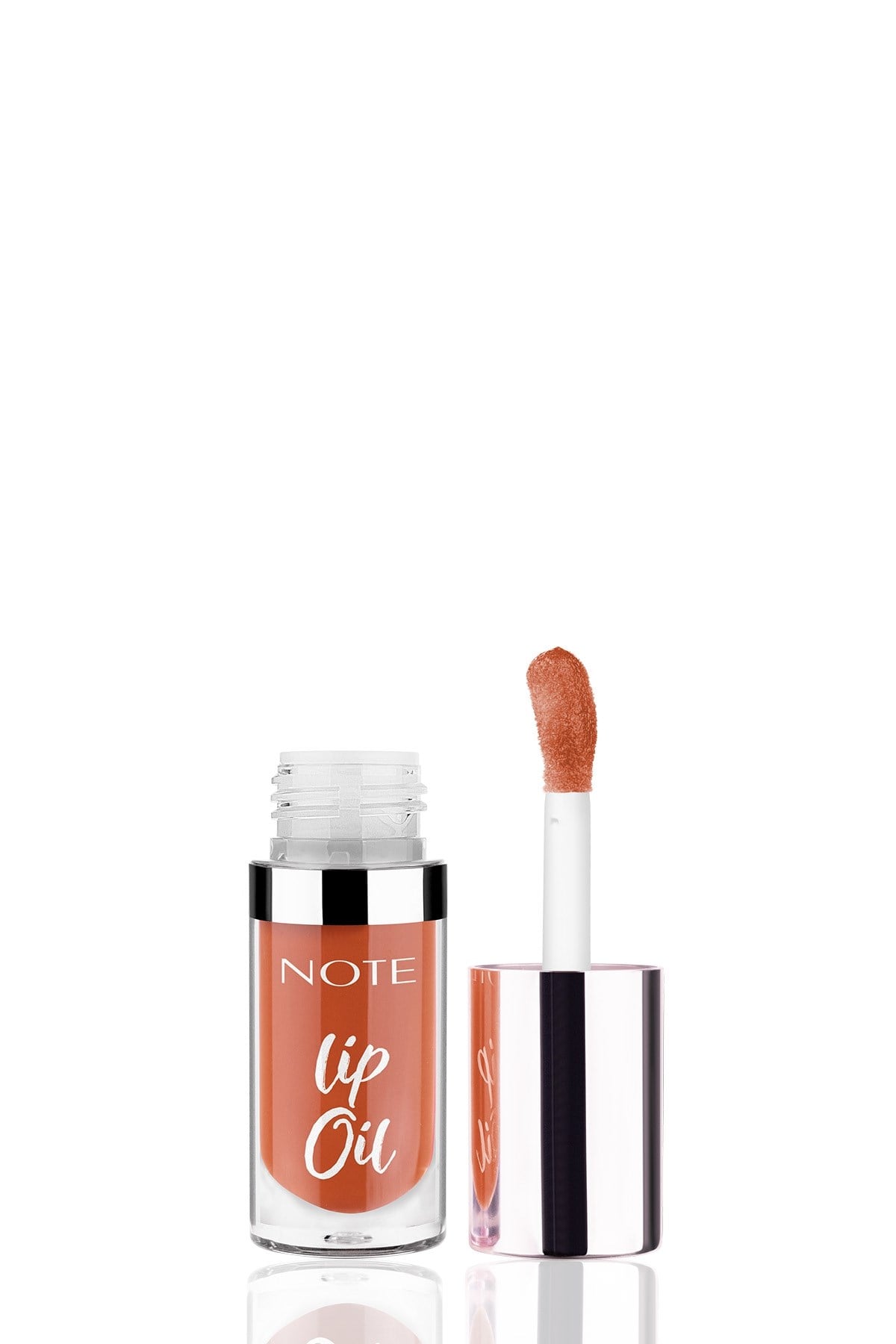 Note Lip Oil 50 Creamy Caramel Nemlendirici ve Parlatıcı Dudak Bakım Yağı - Kahverengi
