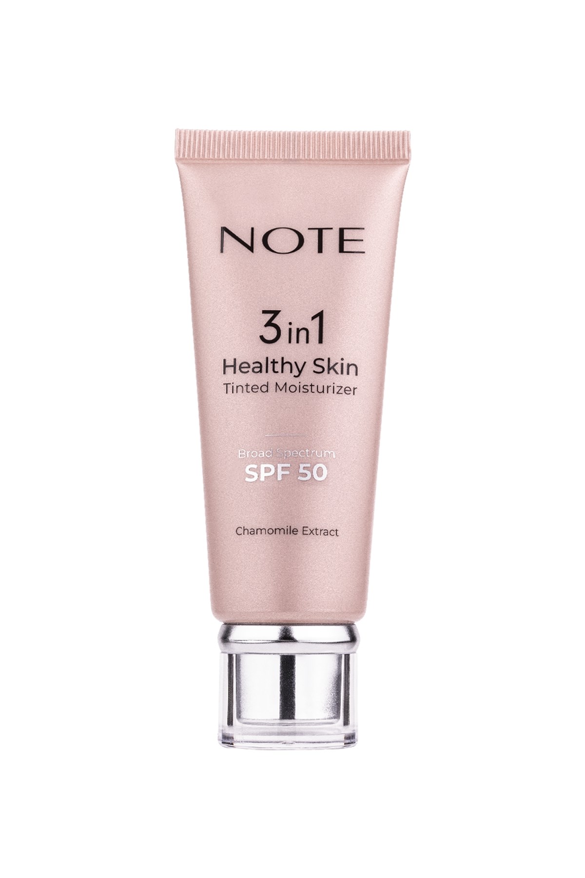Note 3 in 1 Healthy Skin Tinted Moisturizer 50 SPF Renk Ton Eşitleyici Aydınlatıcı Krem - 00 Light Açık Ton