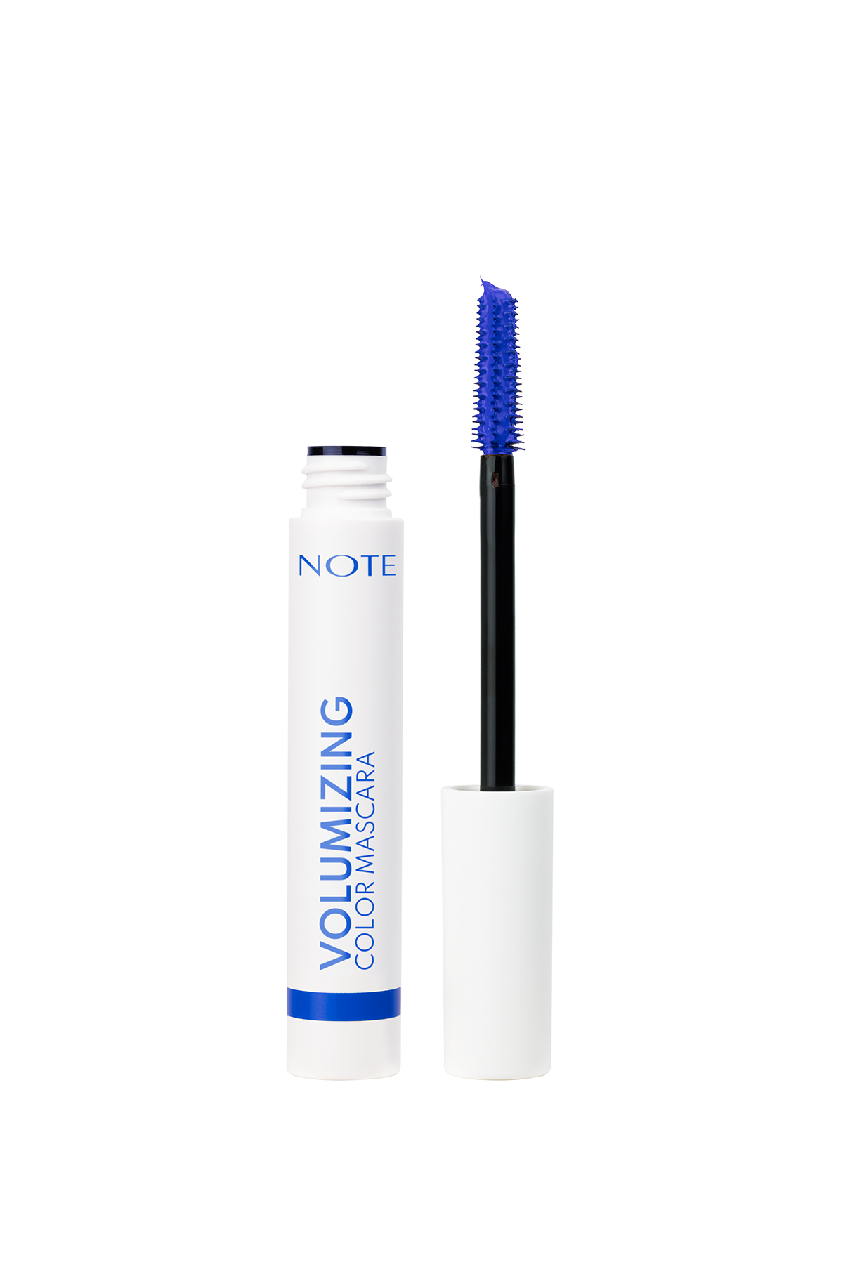 Note Volumizing Color Hacim ve Uzatma Etkili Renkli Tubing Maskara - Mavi