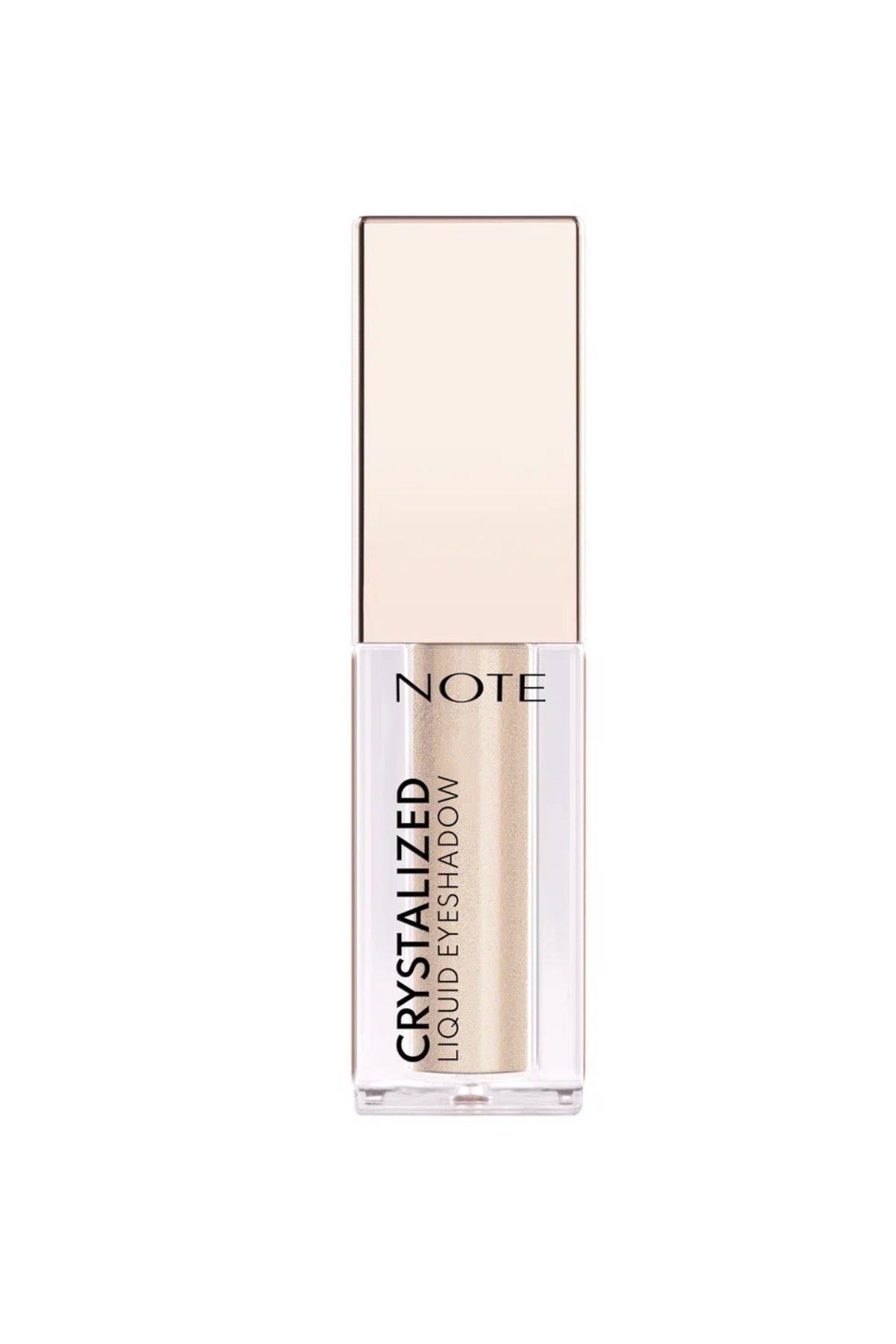 Note Crystalized Liquid Eyeshadow 09 Cashmere Road Likit Metalik Göz Farı