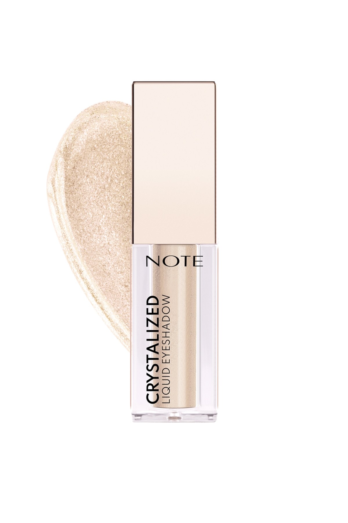 Note Crystalized Liquid Eyeshadow 09 Cashmere Road Likit Metalik Göz Farı