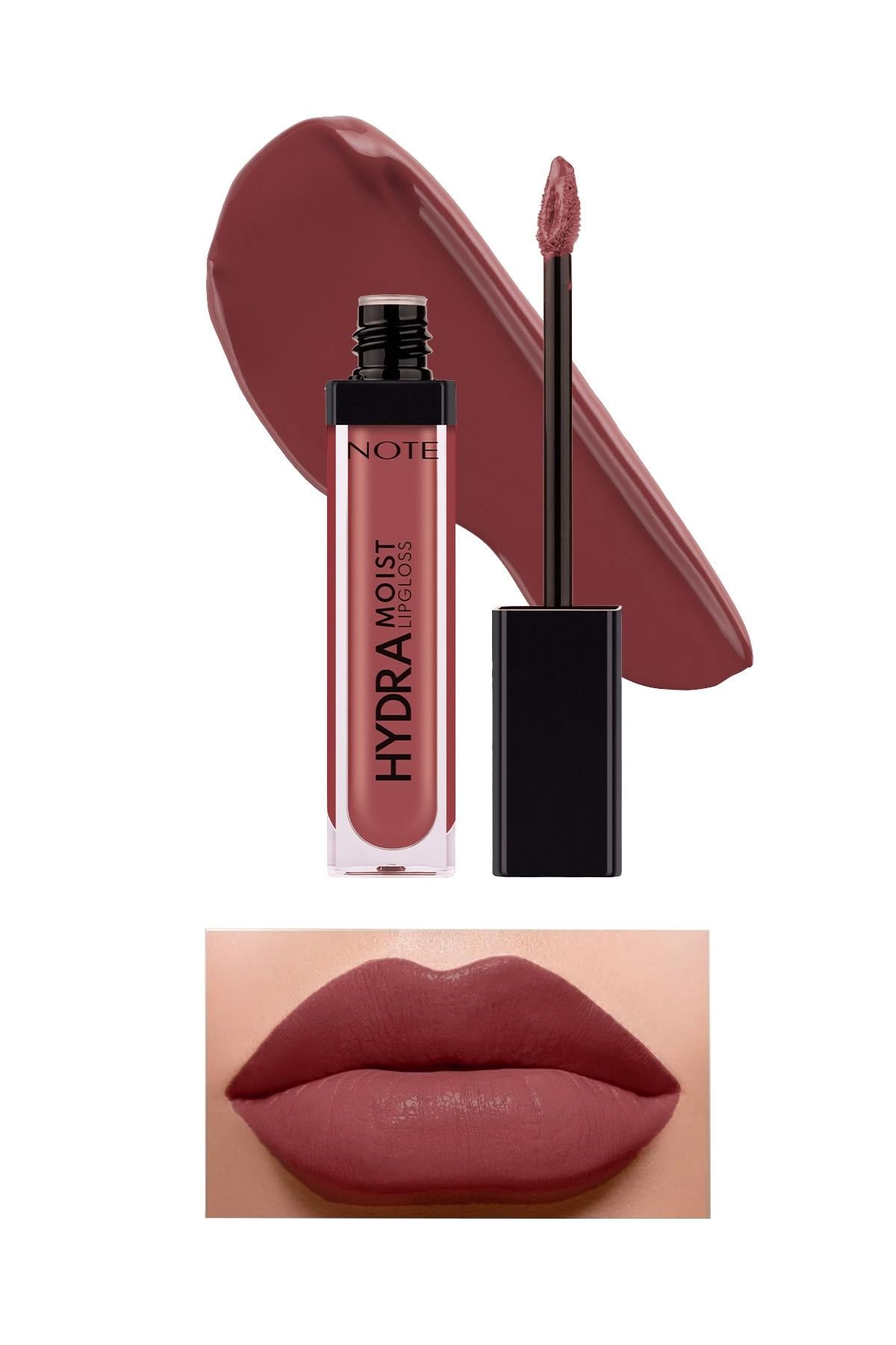 Note Hydramoist Lipgloss 04 Dark Caramel Nemlendirici Dudak Parlatıcısı - Mor