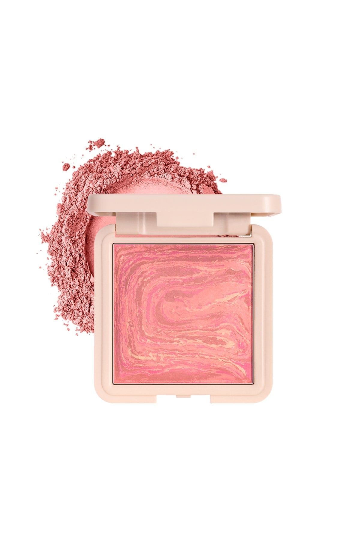 Note Marble Baked Blusher 04 Rosy Rose Fırınlanmış Allık