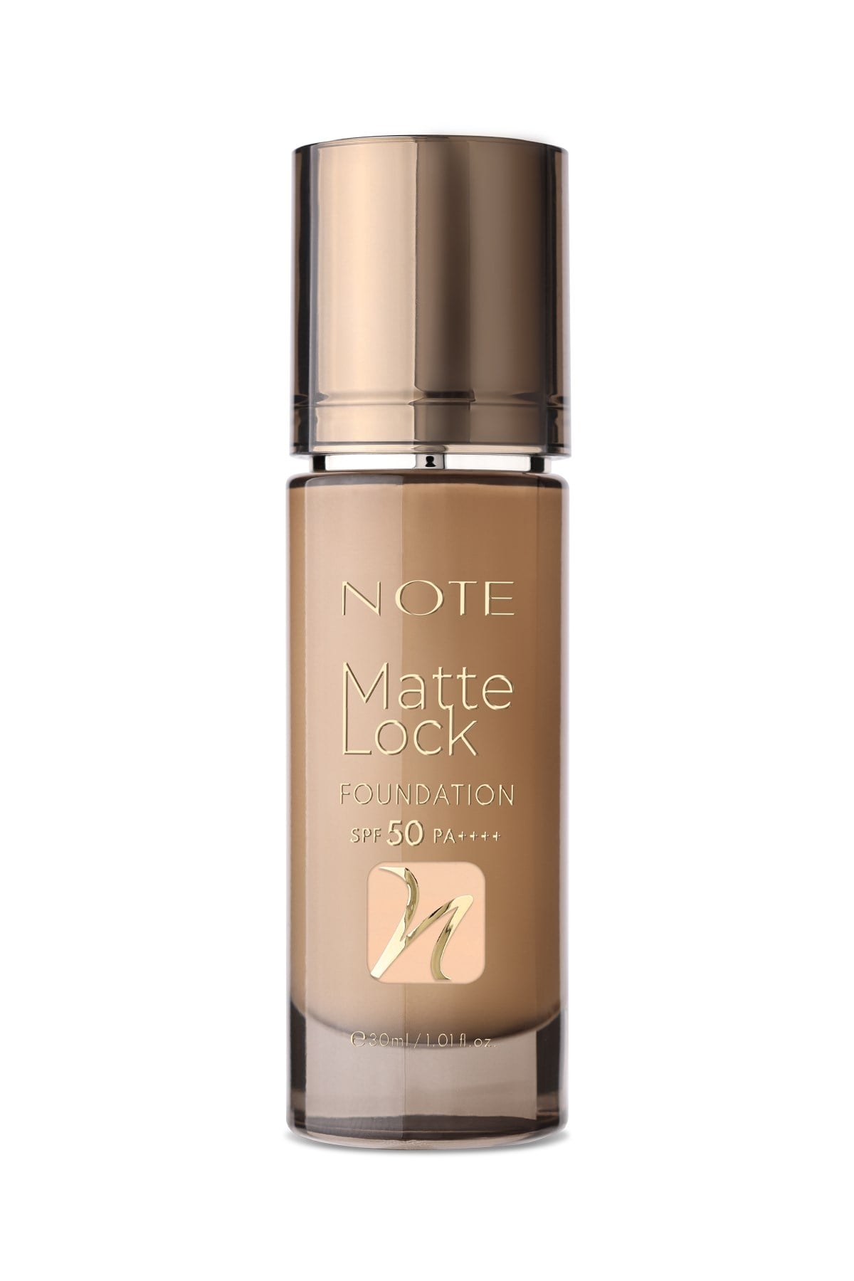 Note Matte Lock Foundation 100 Velvet Beige SPF 50 Yoğun Kapatıcı Mat Bitişli Fondöten-30111615