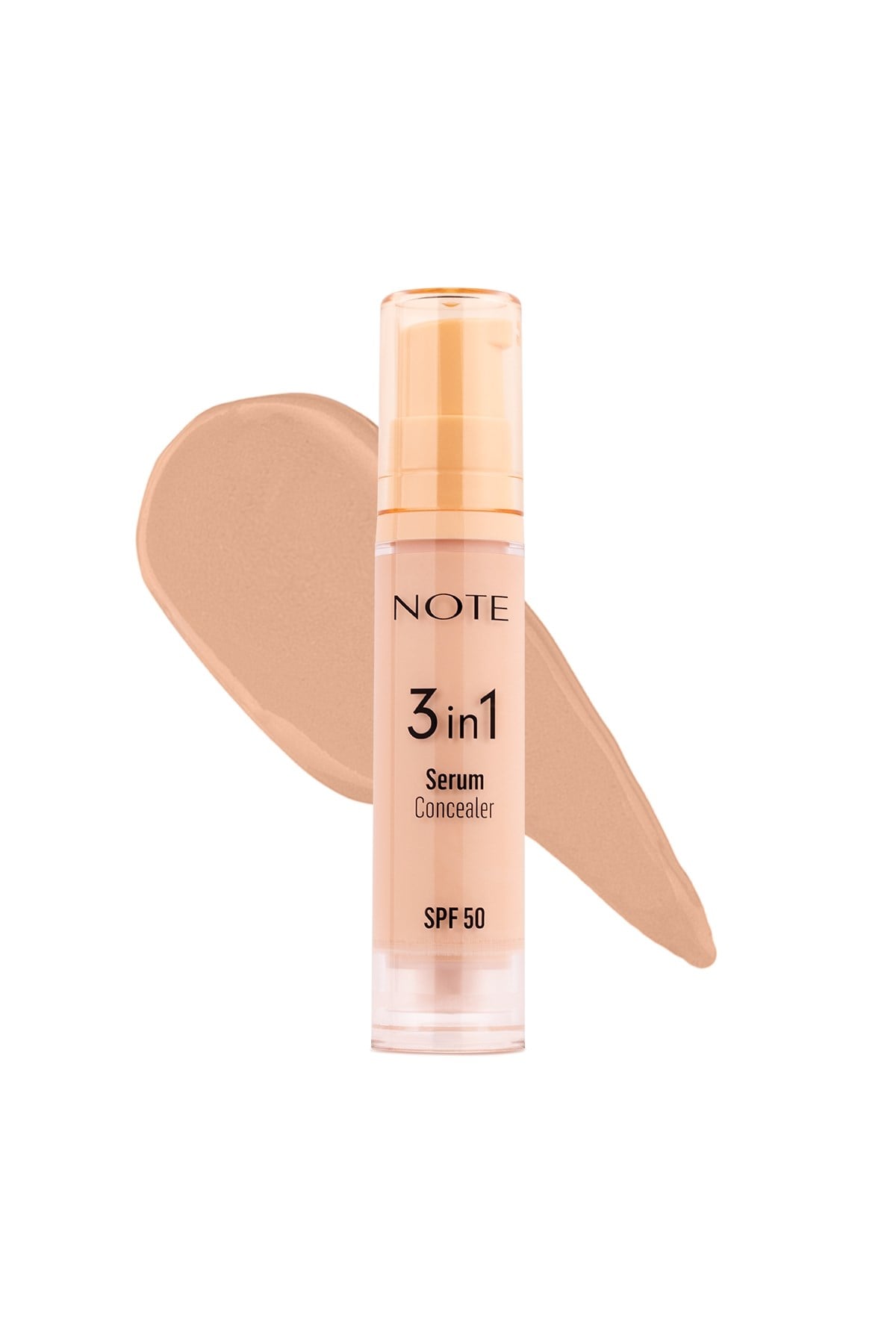 3 in 1 Serum Concealer 20 Medium Beige SPF 50 Nemlendirici ve Aydınlatıcı Göz Altı Kapatıcısı