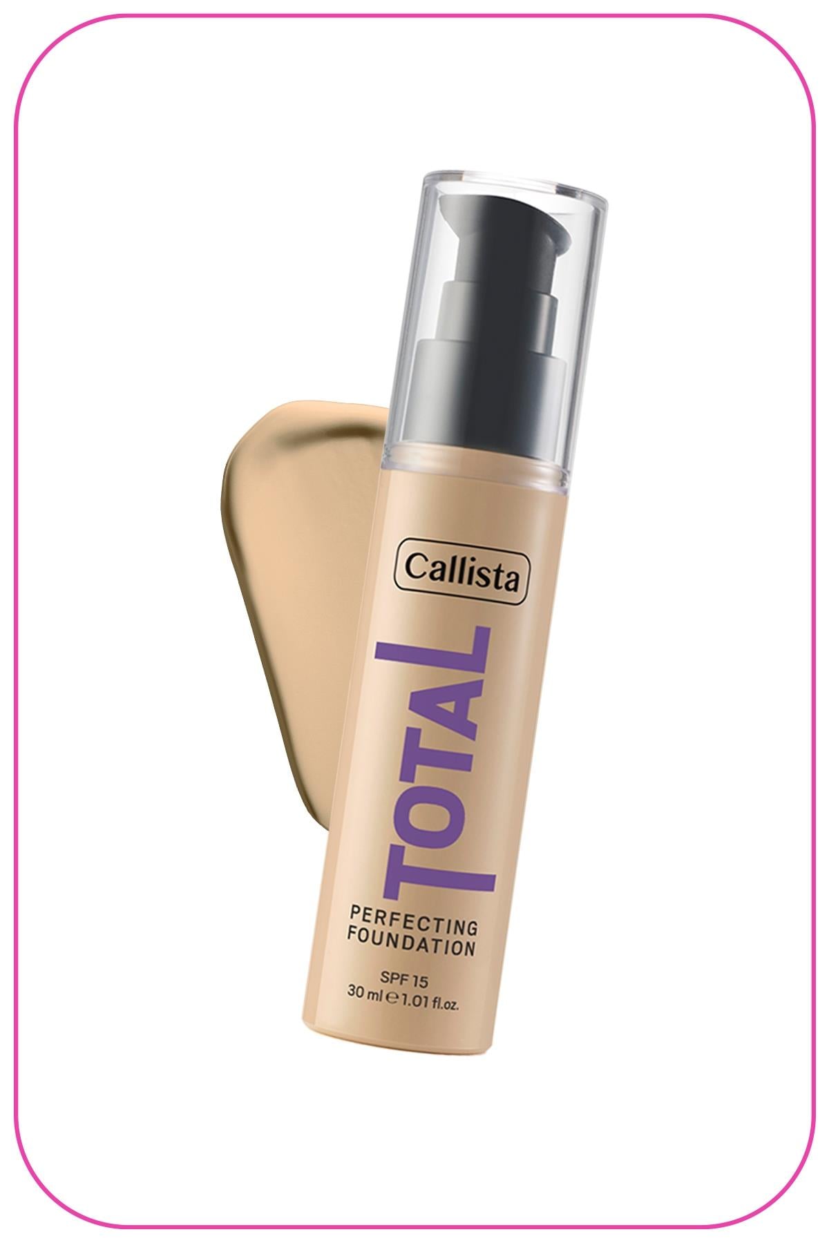 Callista Total Perfecting Fondöten 221 Nude Bej-40110051
