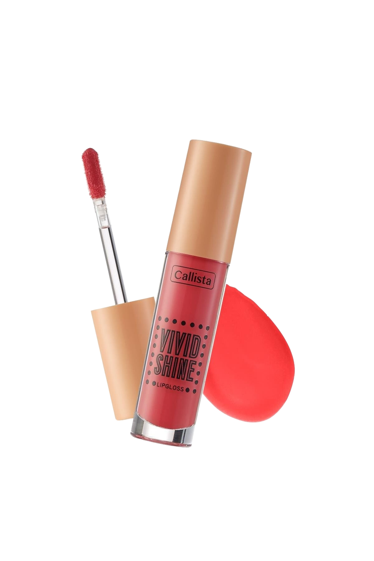 Callista Vivid Shine Lipgloss Nemlendiricili Dudak Parlatıcısı 102 Candied Peach - Turuncu-40110088