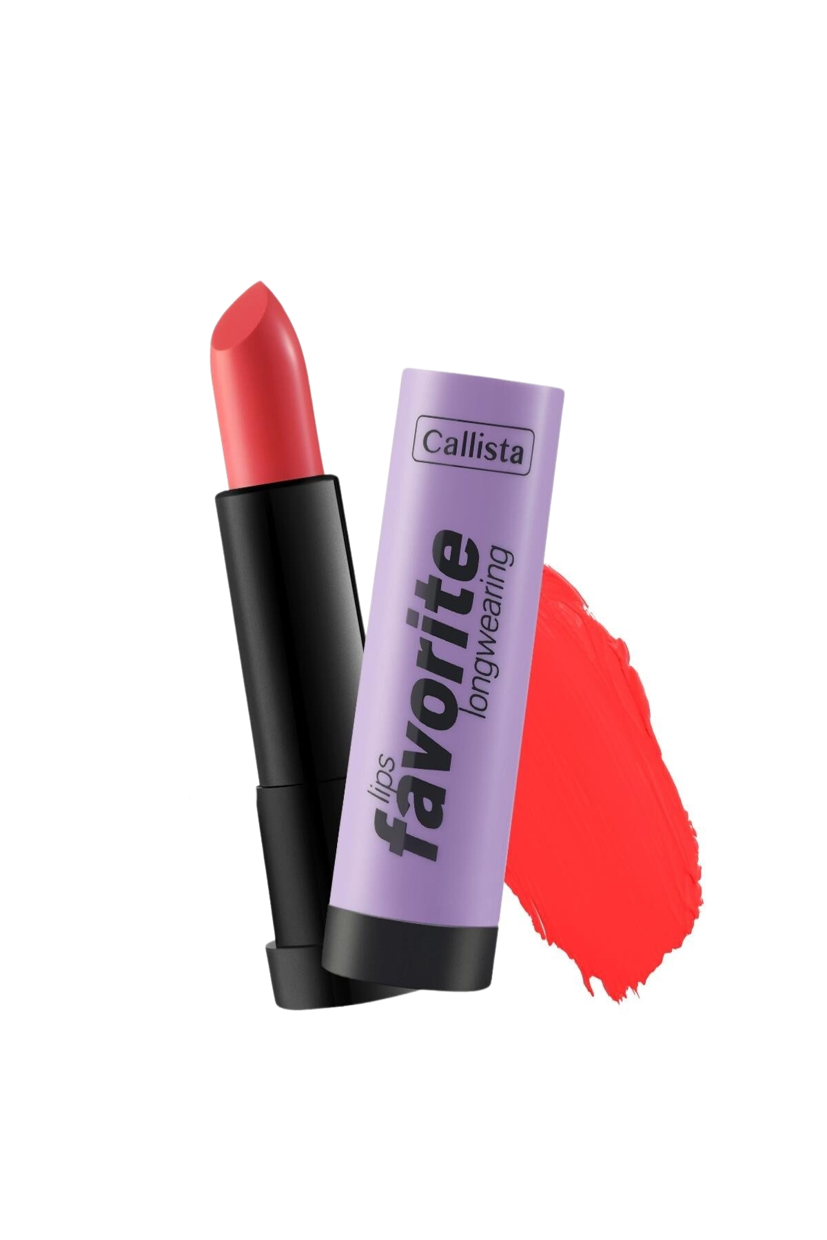 Callista Lips Favorite Longwearing Lipstick Kalıcı Ruj 304 Tangerino - Pembe-40110119