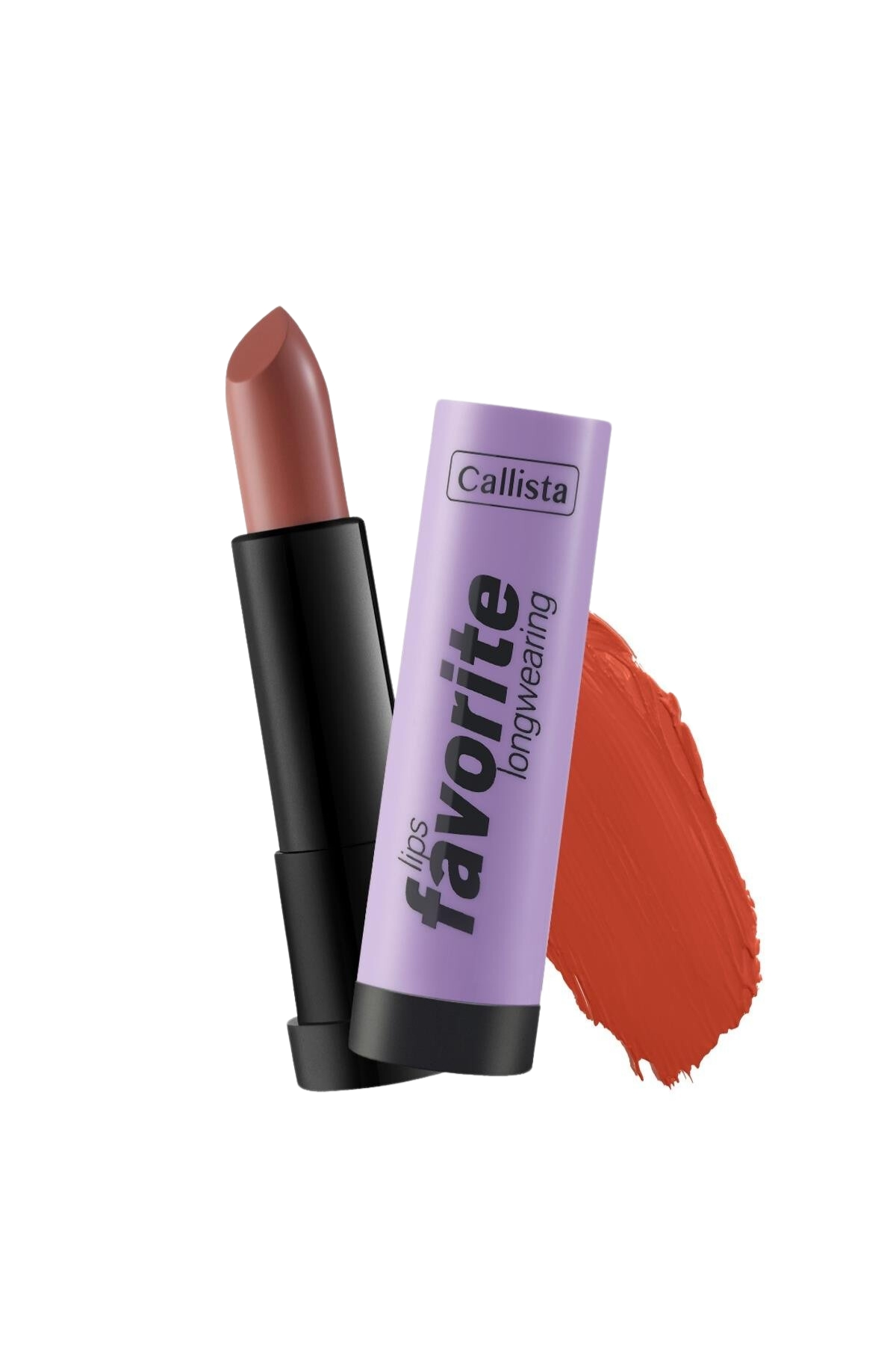 Callista Lips Favorite Longwearing Lipstick Kalıcı Ruj 306 Here Kitty Kitty - Kahverengi-40110121