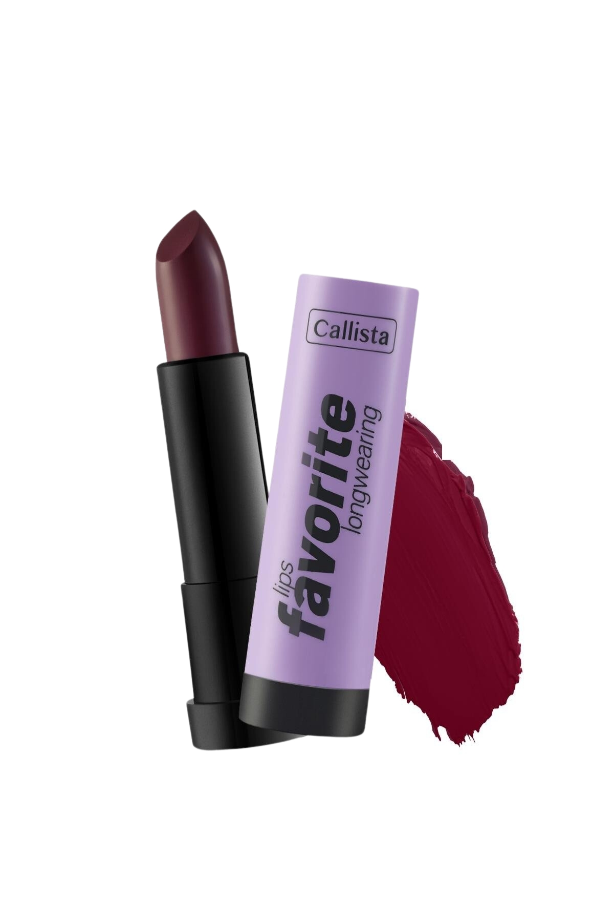 Callista Lips Favorite Longwearing Lipstick Kalıcı Ruj 308 Vampy Like - Bordo-40110123