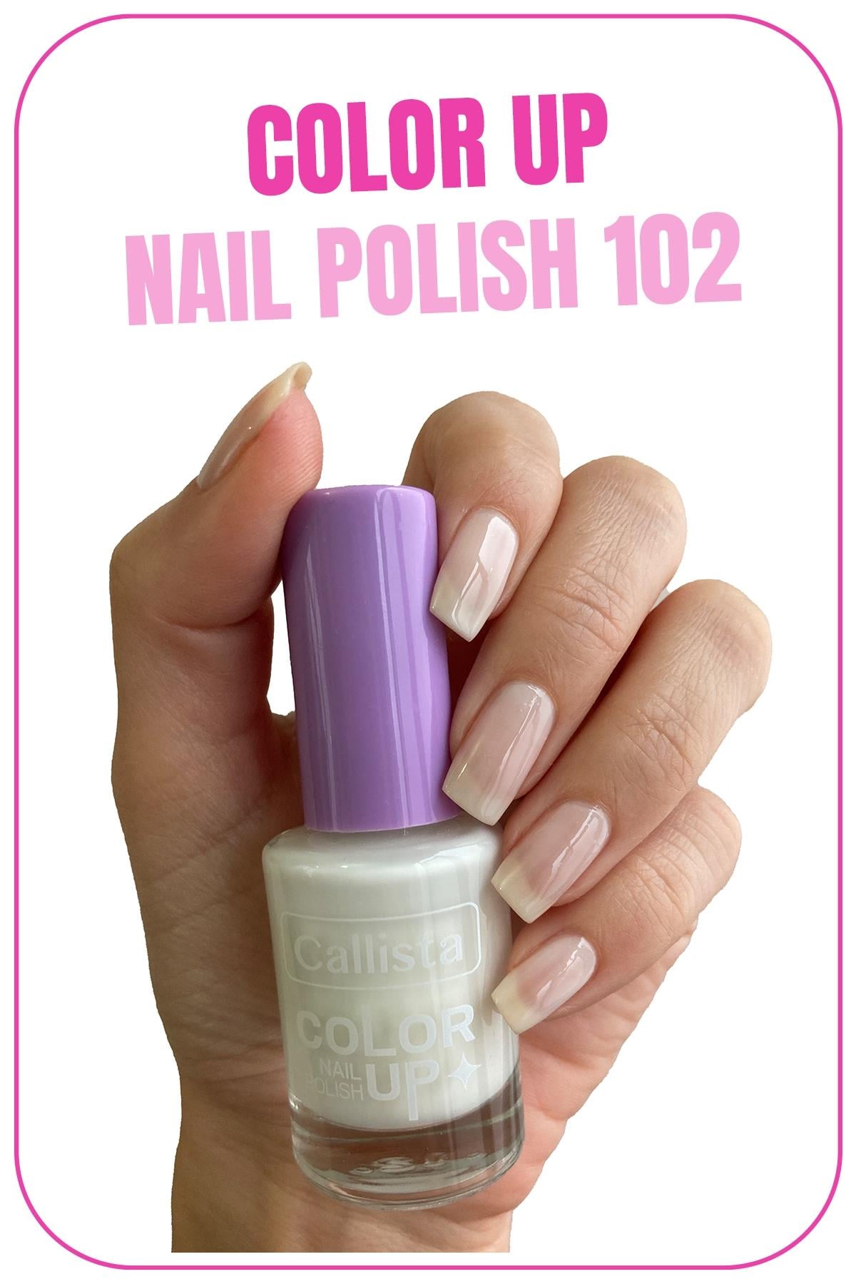 Callista Color Up Nail Polish Oje 102 Coconut Juice - Beyaz-40110126