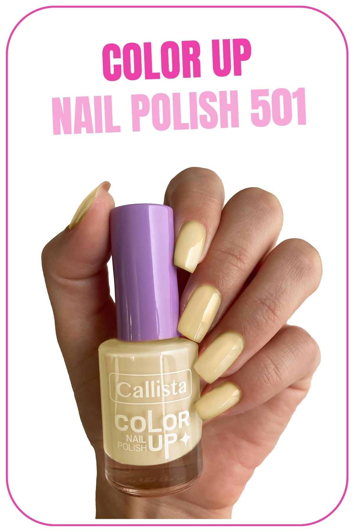 Callista Color Up Nail Polish Oje 501 Towards The Wind - Sarı-40110228