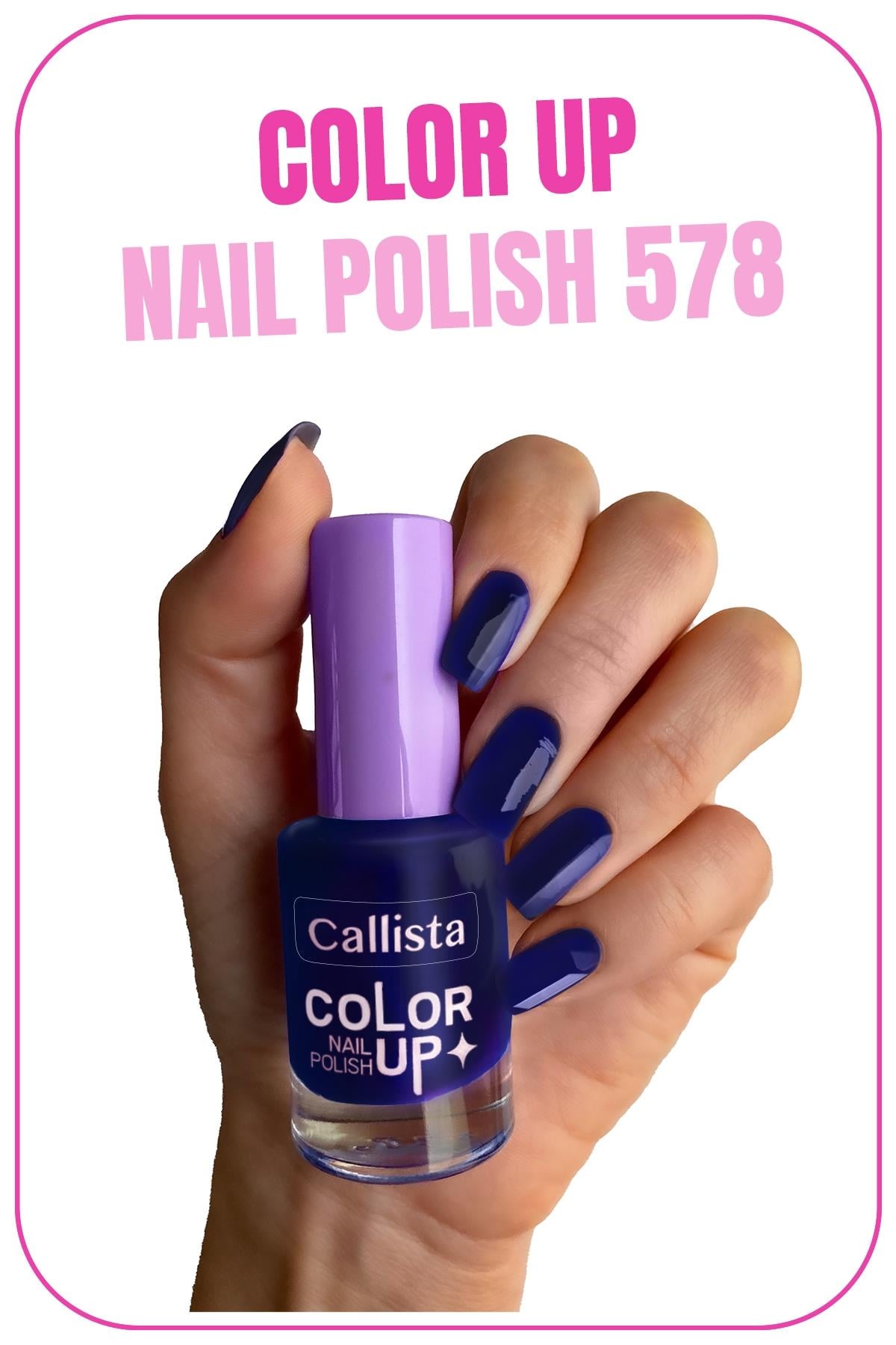 Callista Color Up Nail Polish Oje 578 Thunder Storm - Mavi-40110231