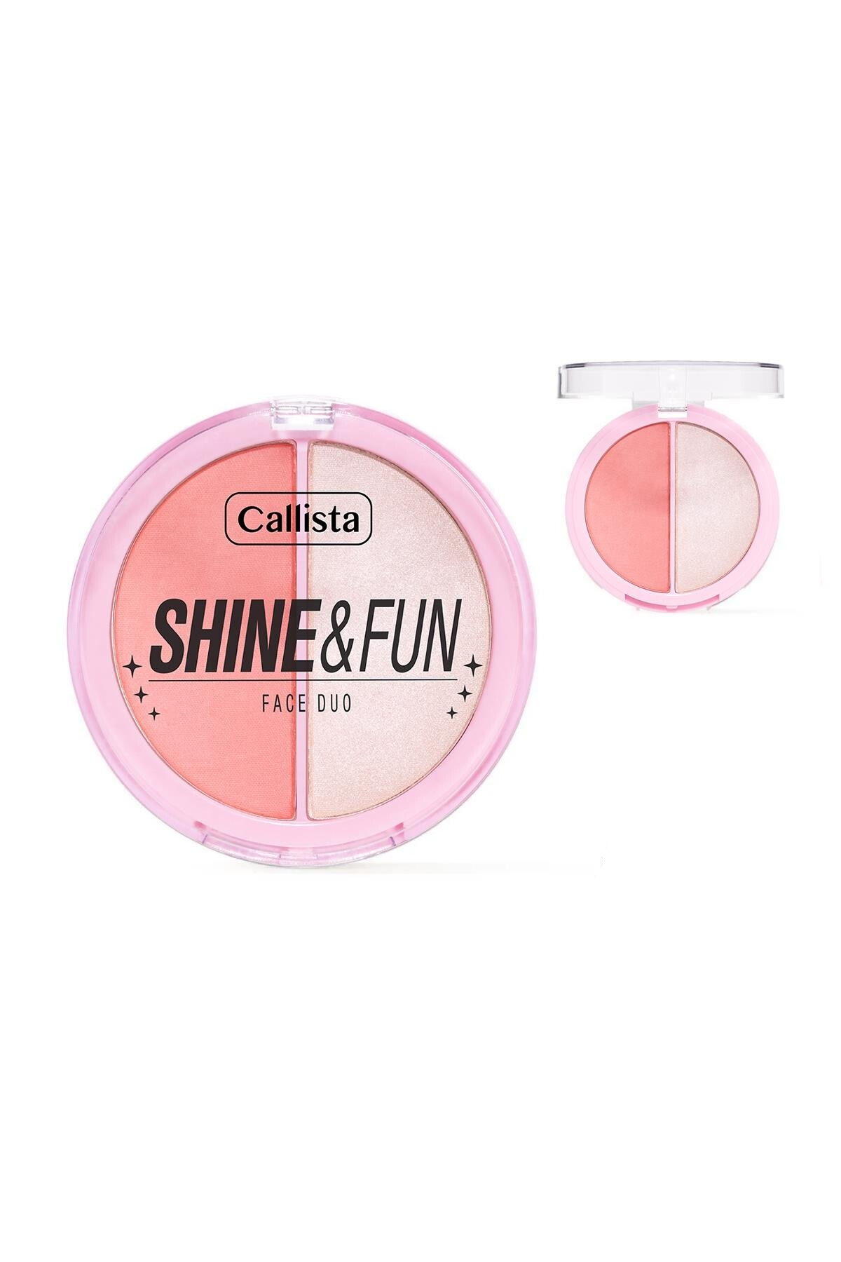 Callista Shine & Fun Face Duo 110 Party Gang Allık & Aydınlatıcı Paleti-40110237