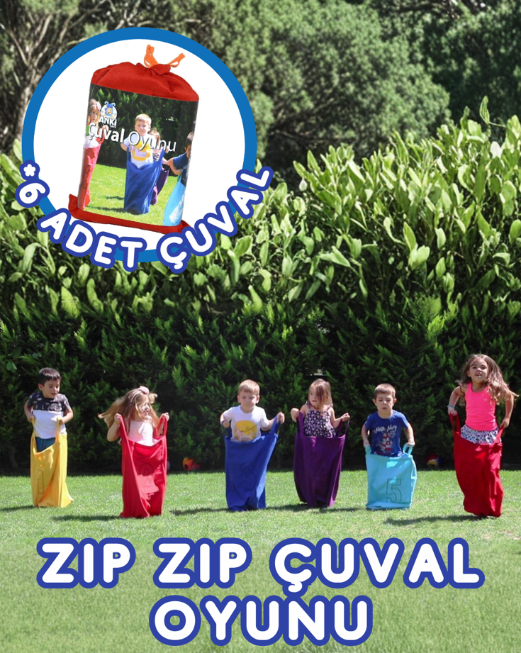 Aktivite OyunlarıZıp Zıp Çuval Oyunu - zıpzıp çuval